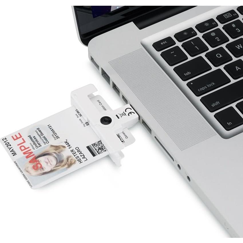 Lector USB SmartFold Identiv SCR3500 - 9g, Windows/Mac/Linux