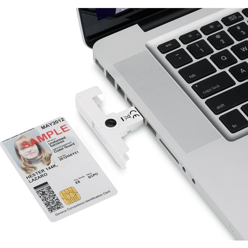 Lector USB SmartFold Identiv SCR3500 - 9g, Windows/Mac/Linux