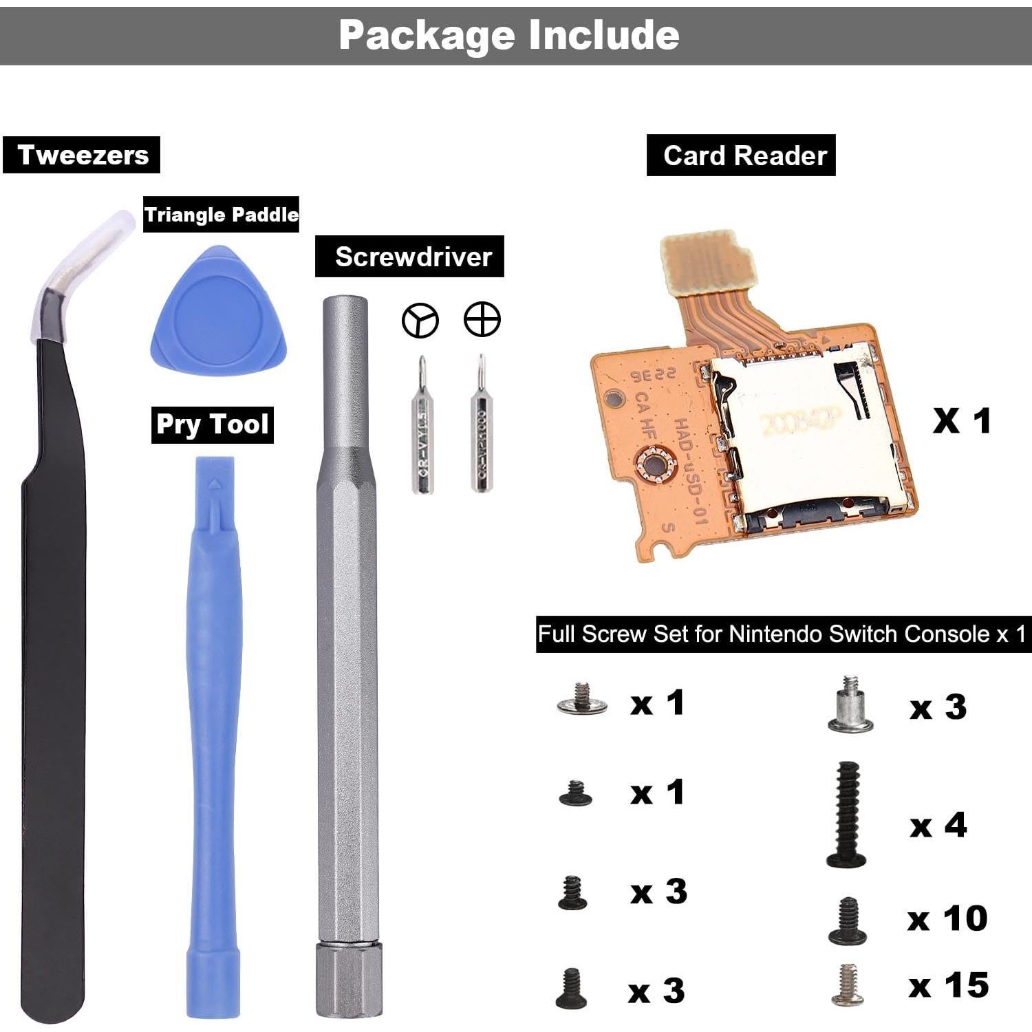Lector de Tarjeta Micro SD IKPEK para Nintendo Switch HAC-SD-01