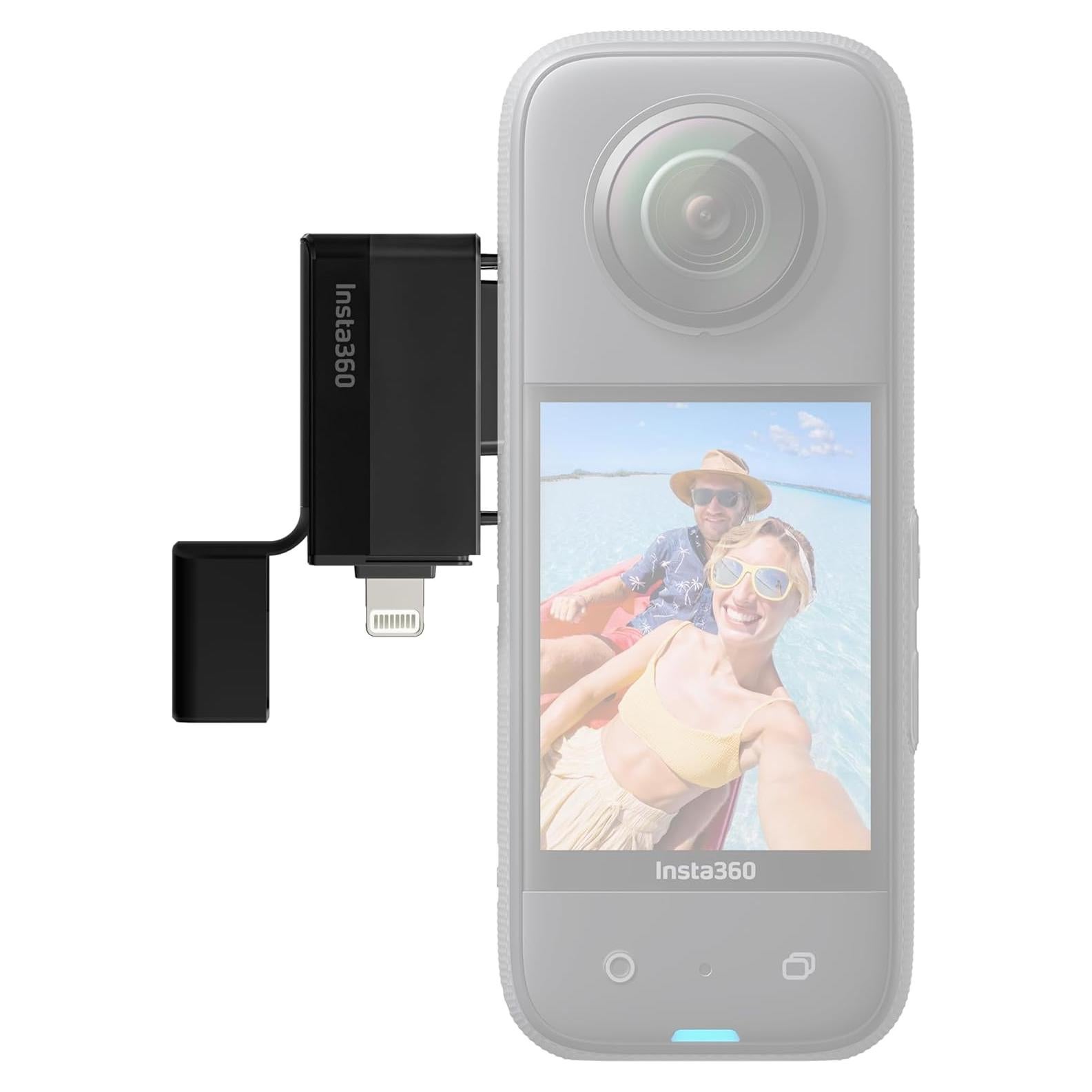 Lector Rápido Insta360 CINSAAQ para iPhone y Android