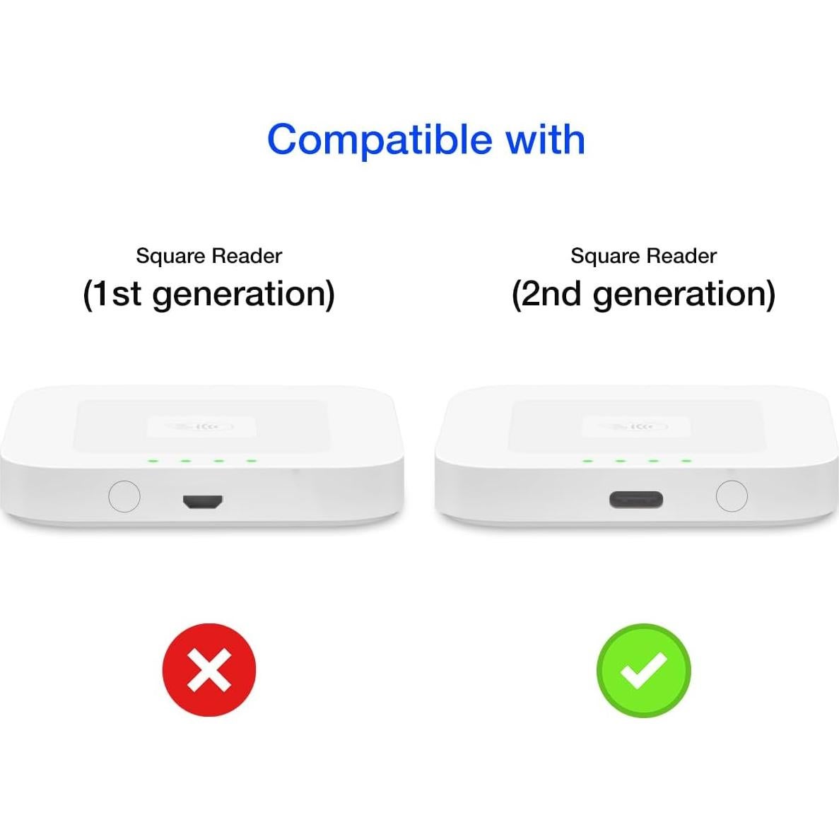 Funda Protectora TPU para Lector Square 2da Generación - Negro