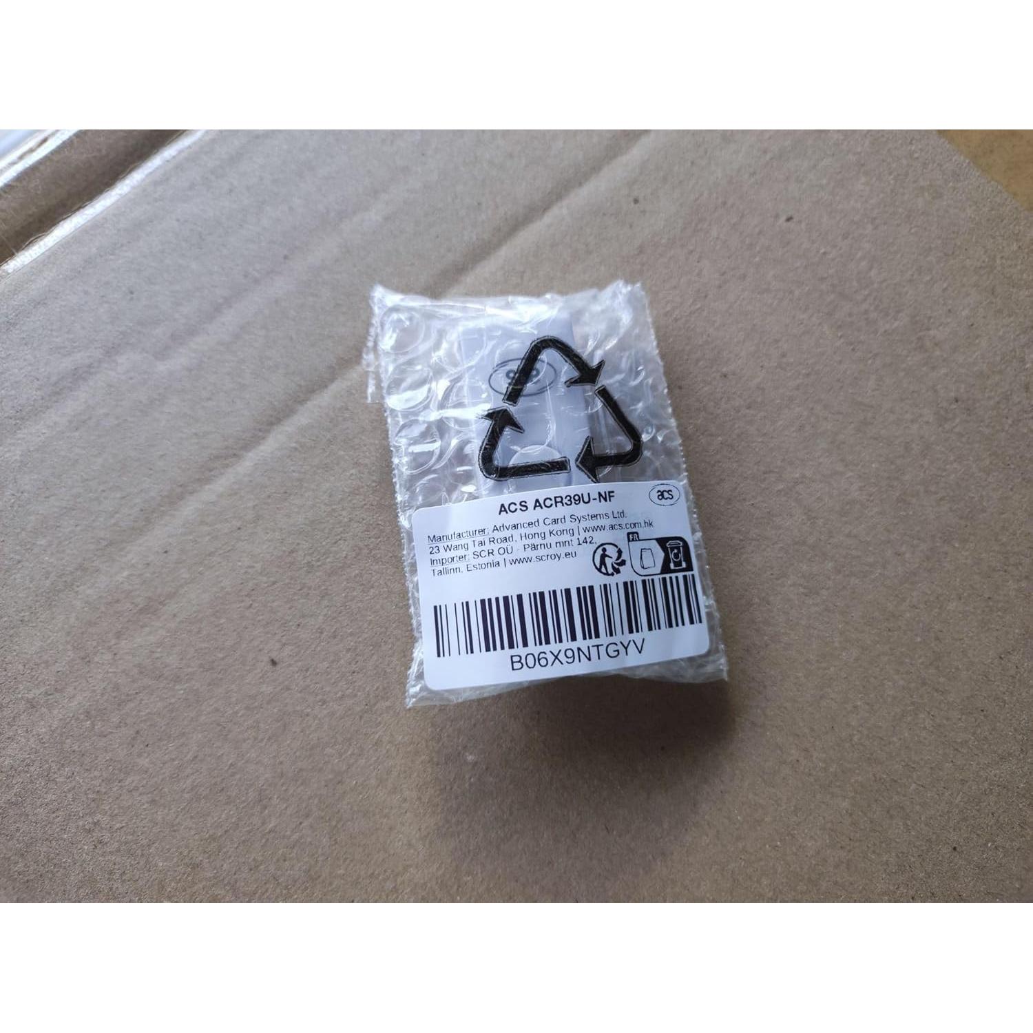 Lector de Tarjetas Inteligentes USB-C Advanced Card Systems ACR39U-NF