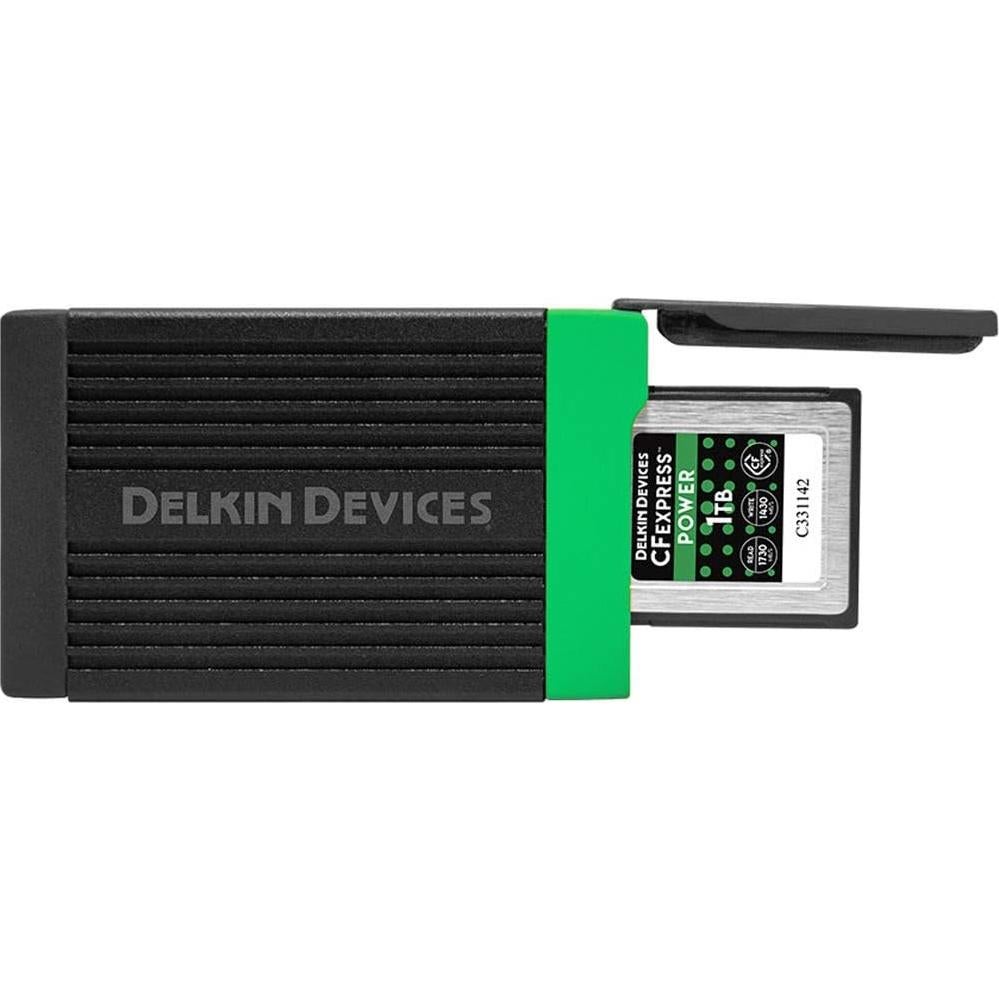 Lector de Tarjetas CFexpress Tipo B Delkin USB 3.2 10Gbps