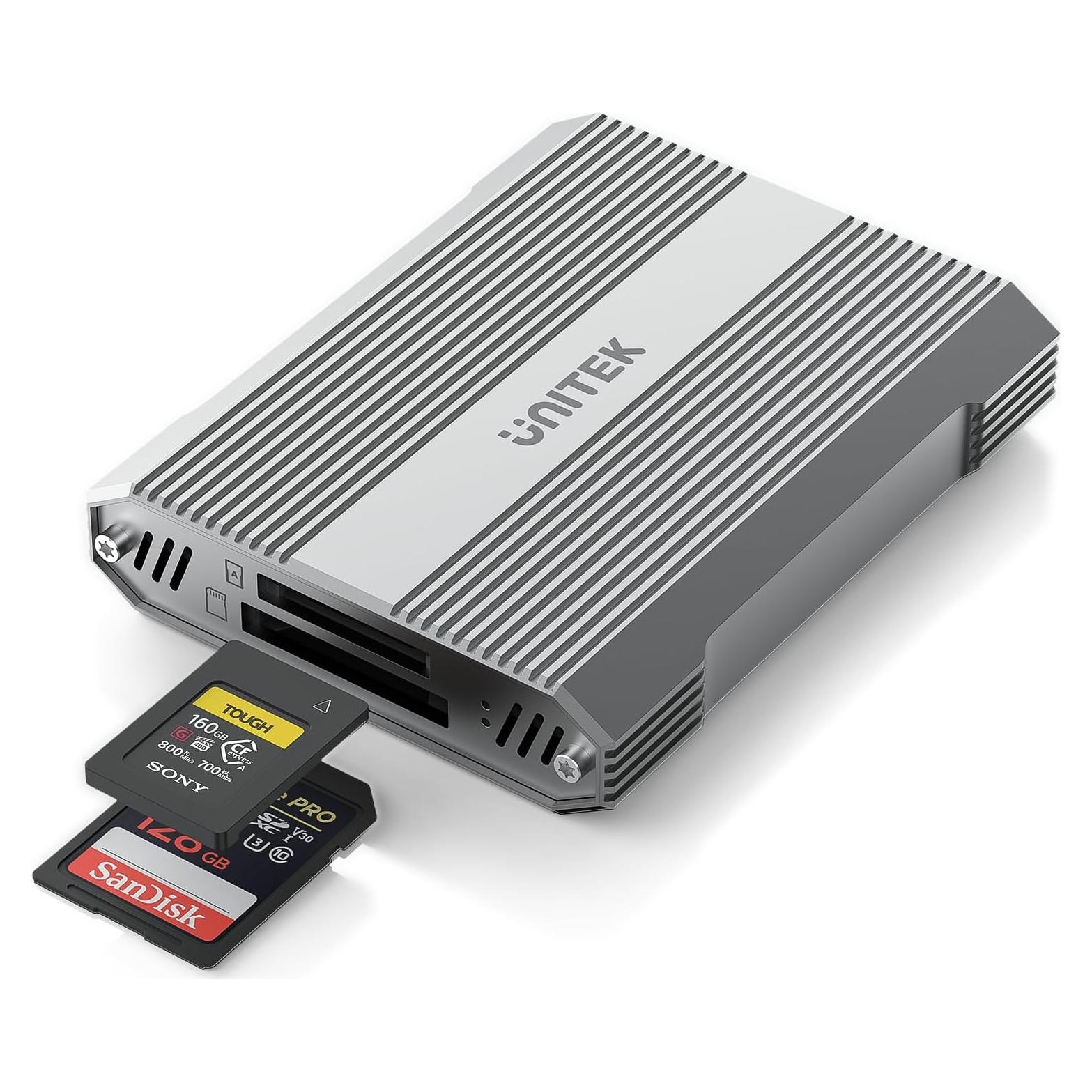 Lector de Tarjetas CFexpress Tipo A y SD Unitek R1022A 10Gbps