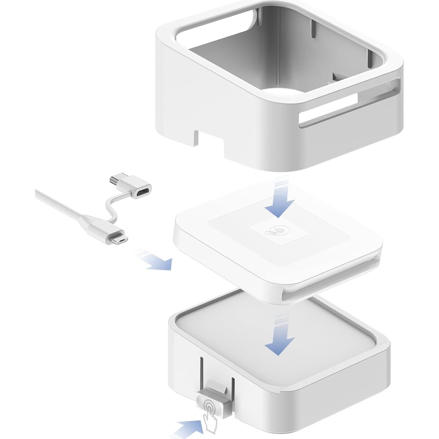 Base para Lector de Tarjetas Square Reader ROUNKIN Blanco
