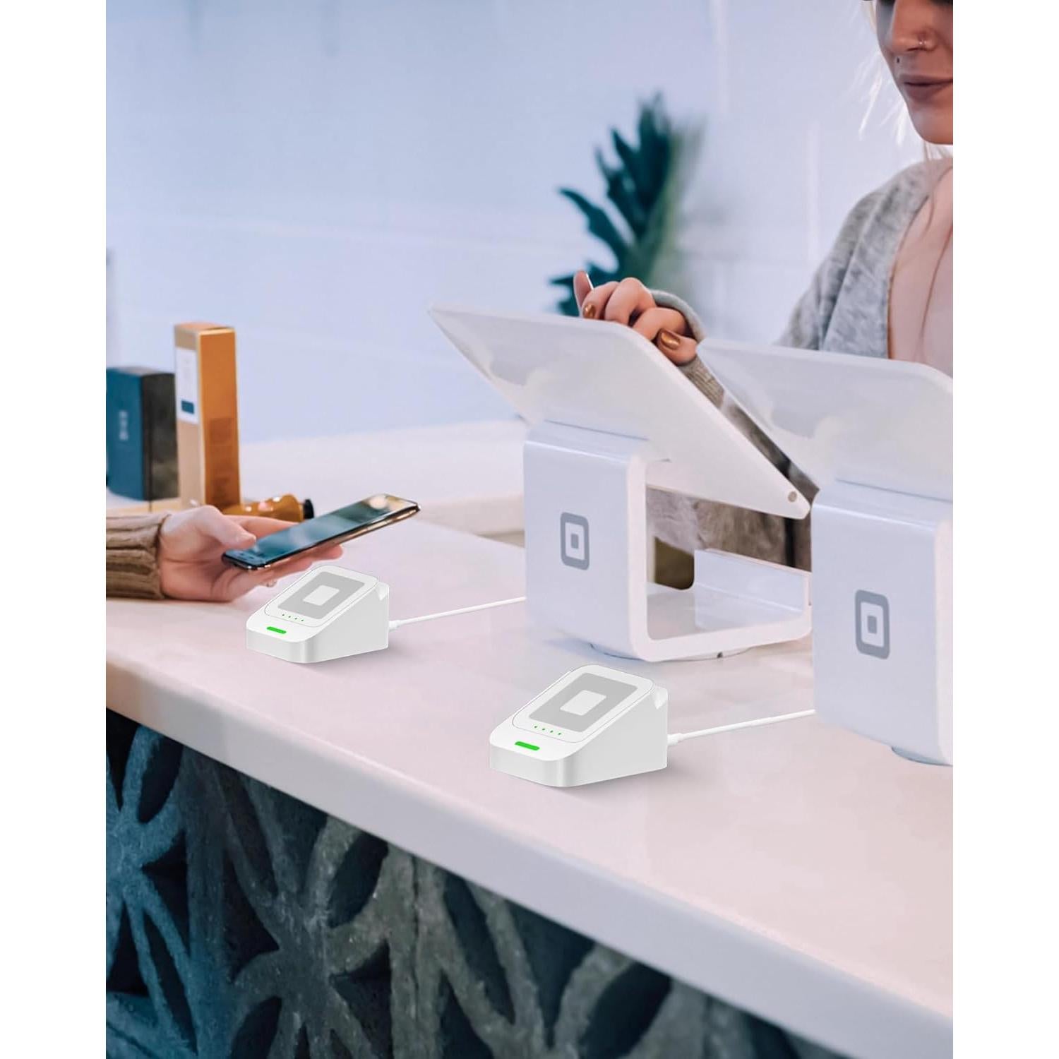 Soporte de Lector Cuadrado VASTHOME USB-C Desmontable