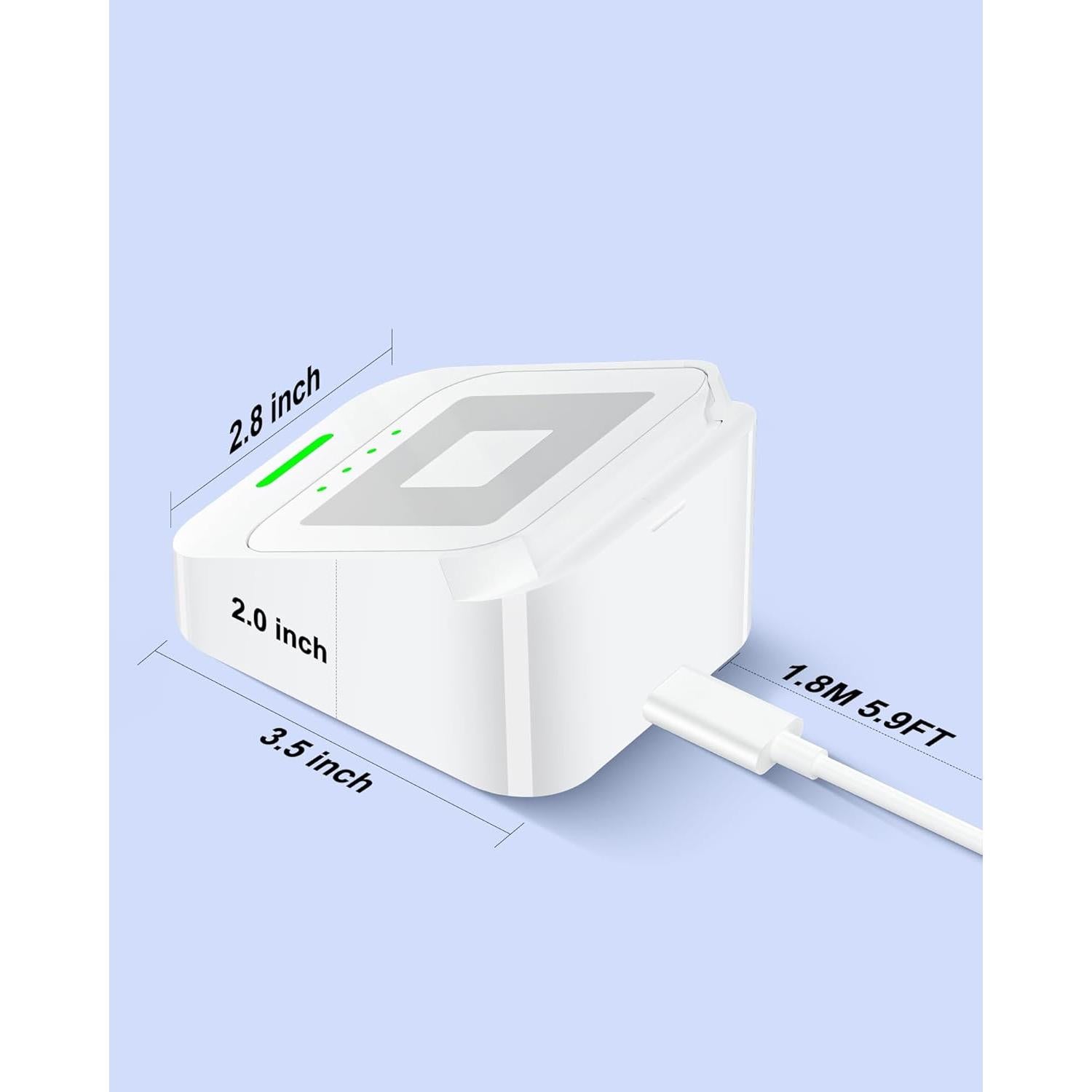 Soporte de Lector Cuadrado VASTHOME USB-C Desmontable