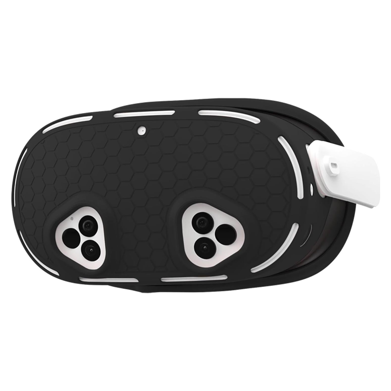 Funda de Silicona KANG YU para Auriculares Meta Quest 3s - Negro
