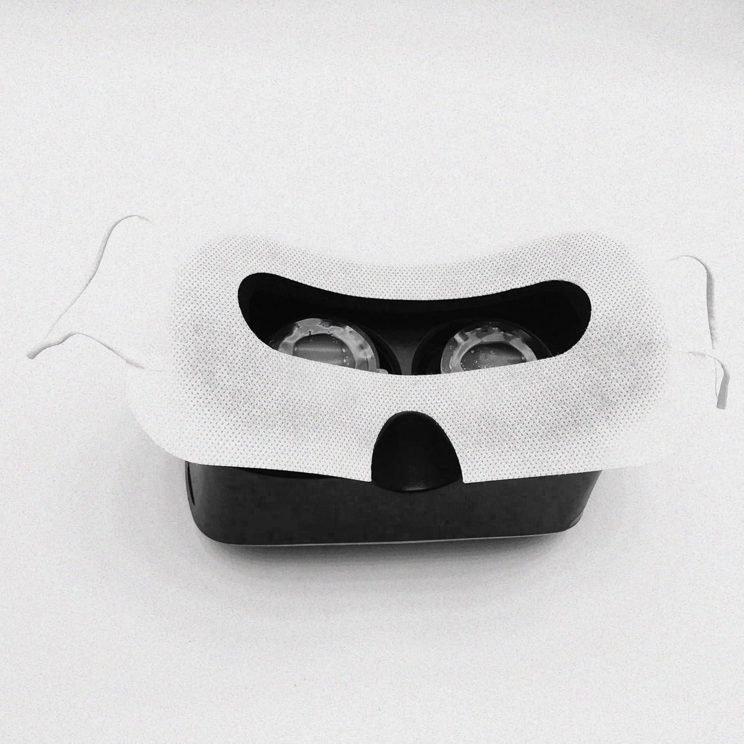 100 Cubiertas Oculares Desechables LINHUIPAD para VR - Blanco
