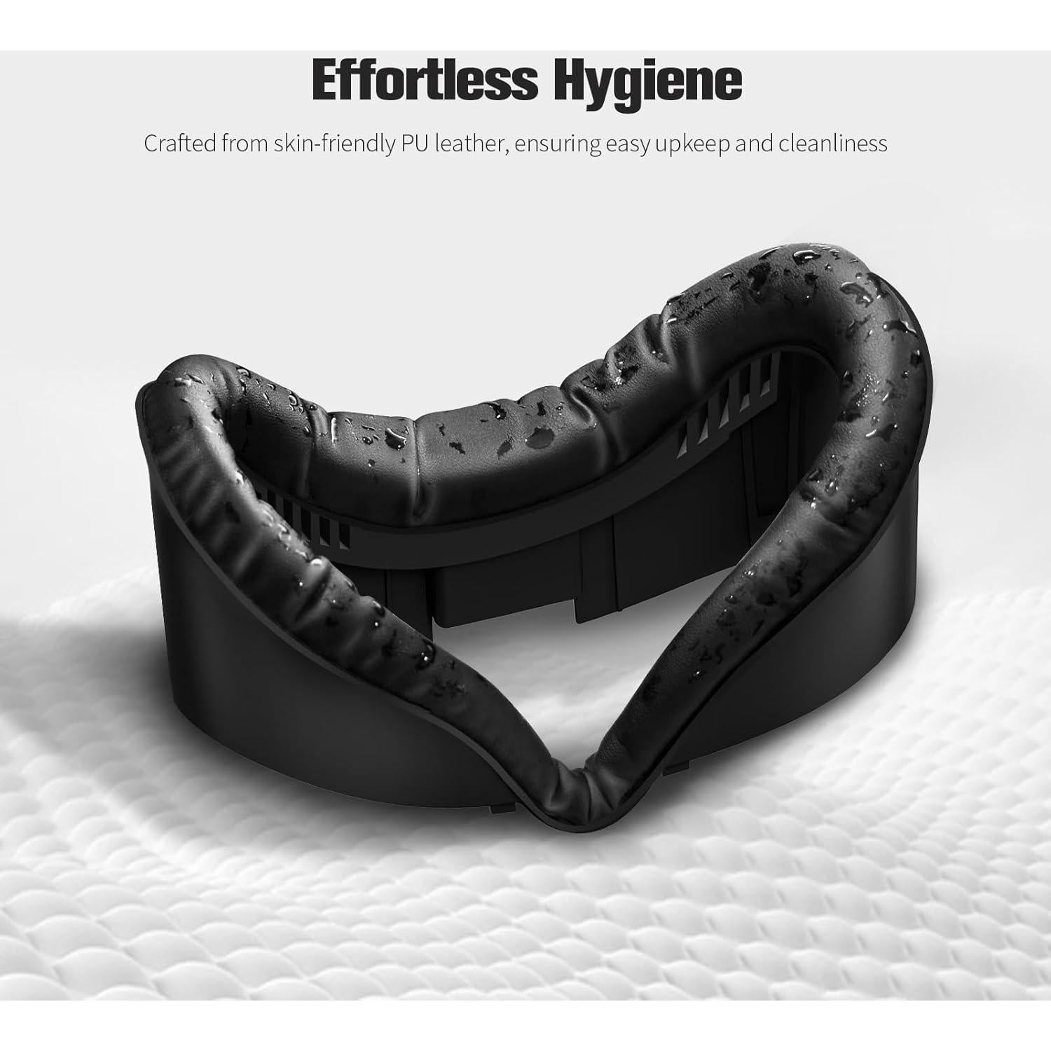 Funda Facial PU para Meta Quest 3 - Comodidad y Anti-Fugas