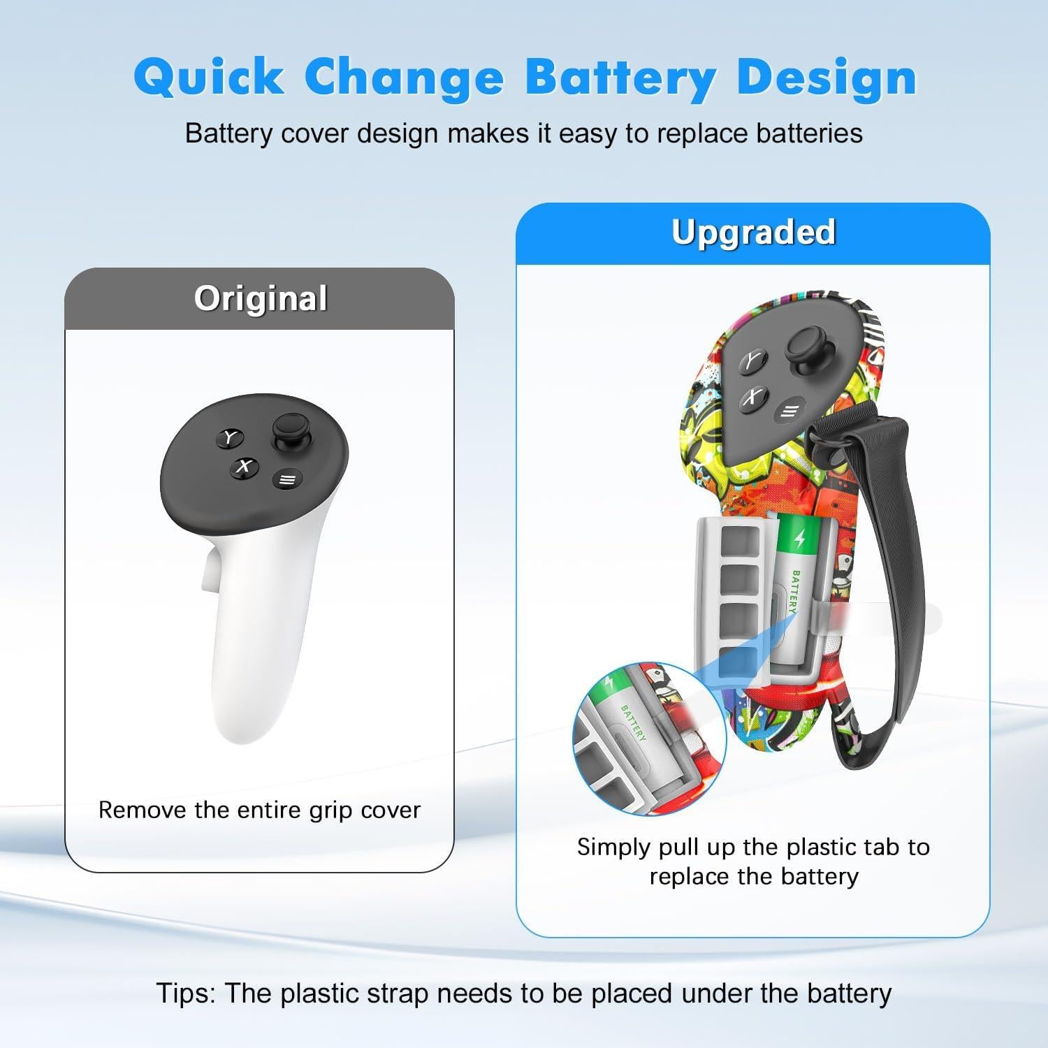 Conjunto de Silicona Rechale para Meta Quest 3S - Accesorios VR