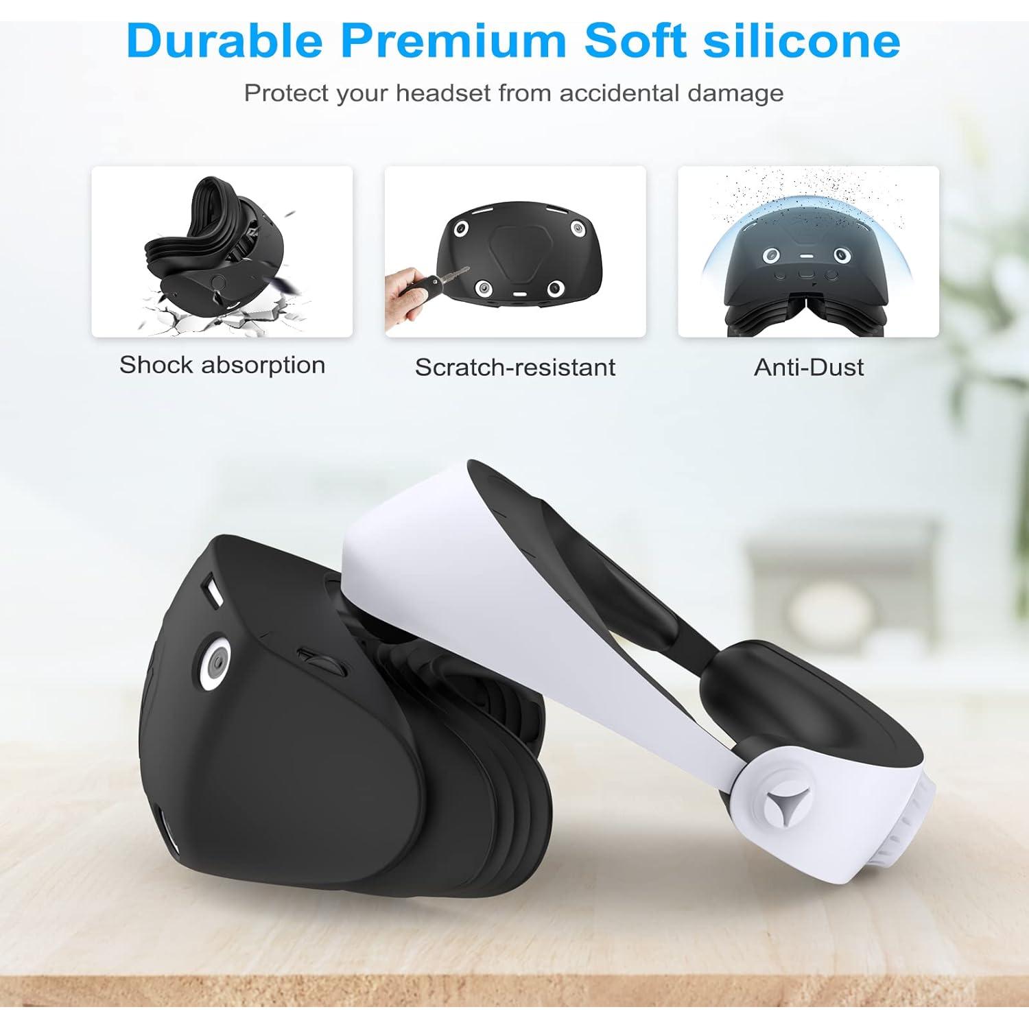 Juego de Cubiertas Protectores para PSVR2 WOLIBEAR - Silicona