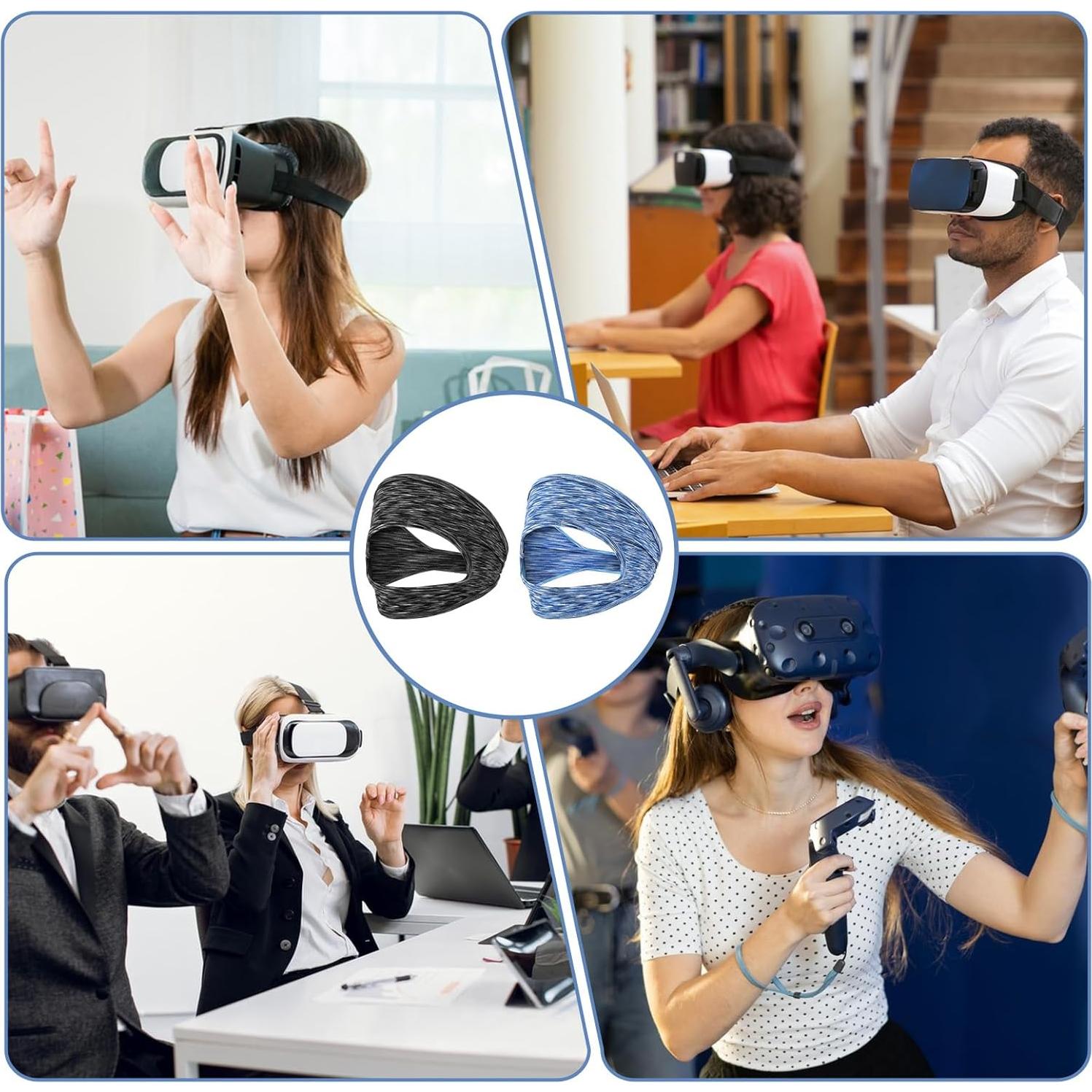 2 Pcs Máscara de Ojos VR Ajustable Transpirable WY LIGHTING