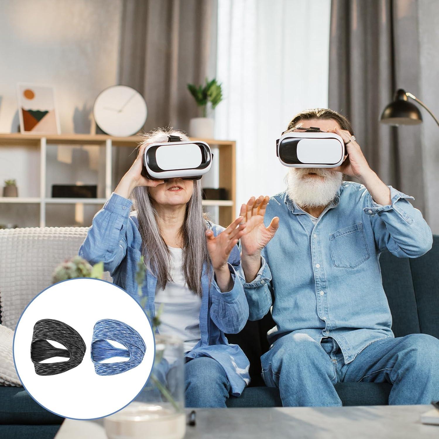 2 Pcs Máscara de Ojos VR Ajustable Transpirable WY LIGHTING