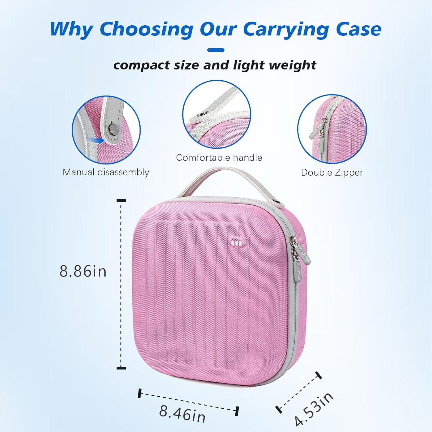 Funda Dura Krypthos para Meta Quest 3S/Quest 3/Quest 2 - Negro