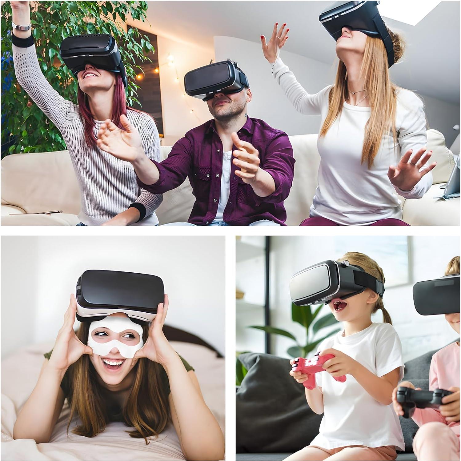 Cubierta Facial VR Desechable FUYAHA para Quest 3 y 2 - 50 Unidades