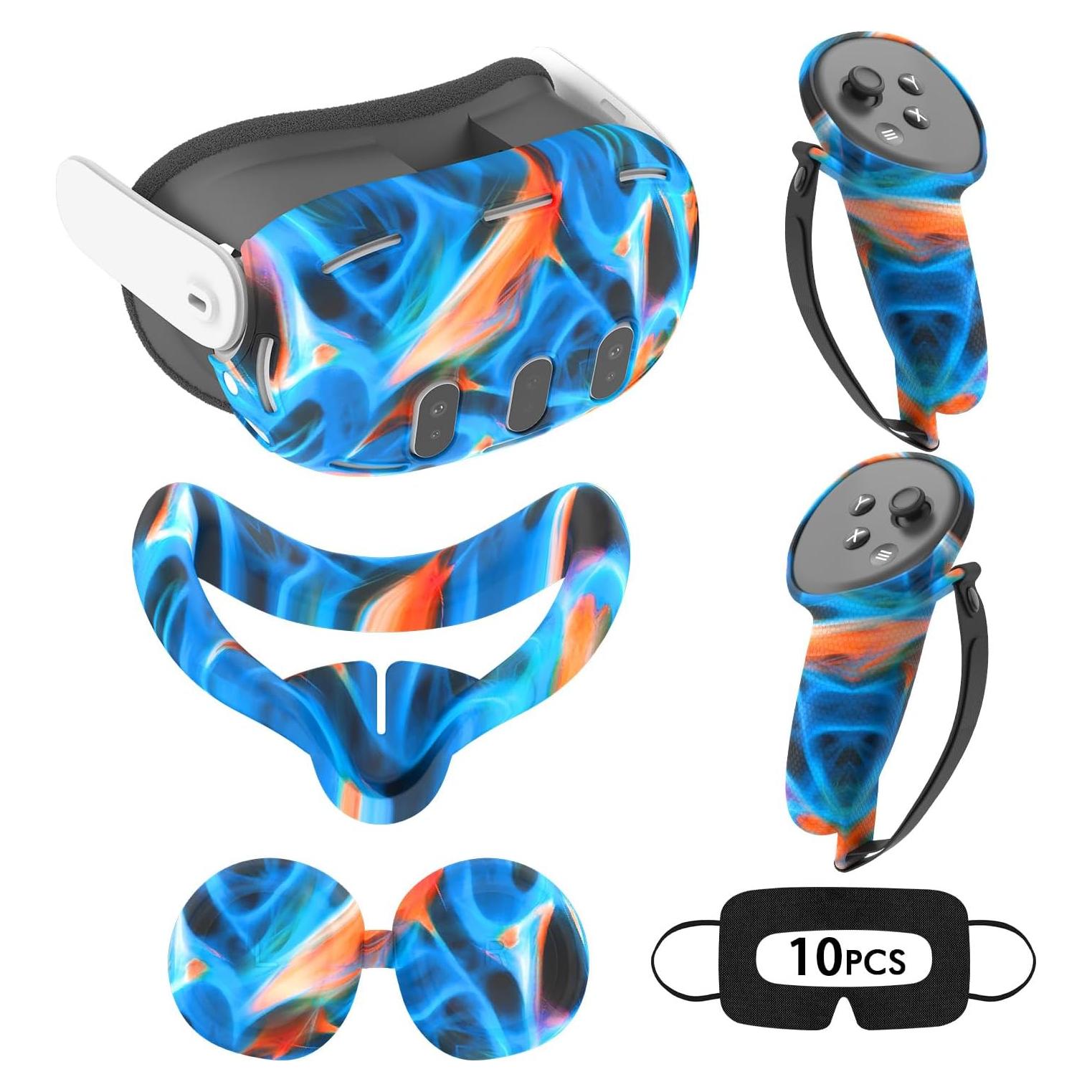 Kit Accesorios VR Relohas para Meta Quest 3 - Funda y Cubiertas