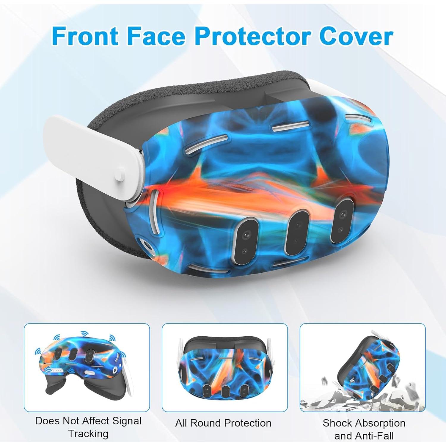 Kit Accesorios VR Relohas para Meta Quest 3 - Funda y Cubiertas
