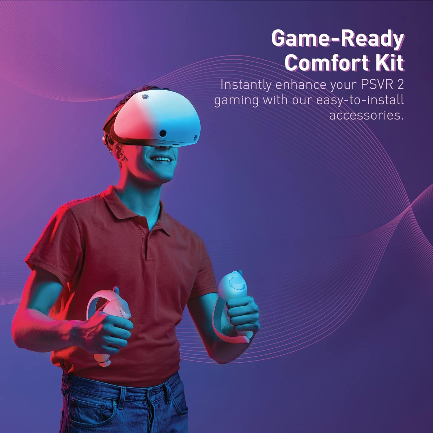 Juego de fundas y correa de cabeza VR Cover para PSVR2