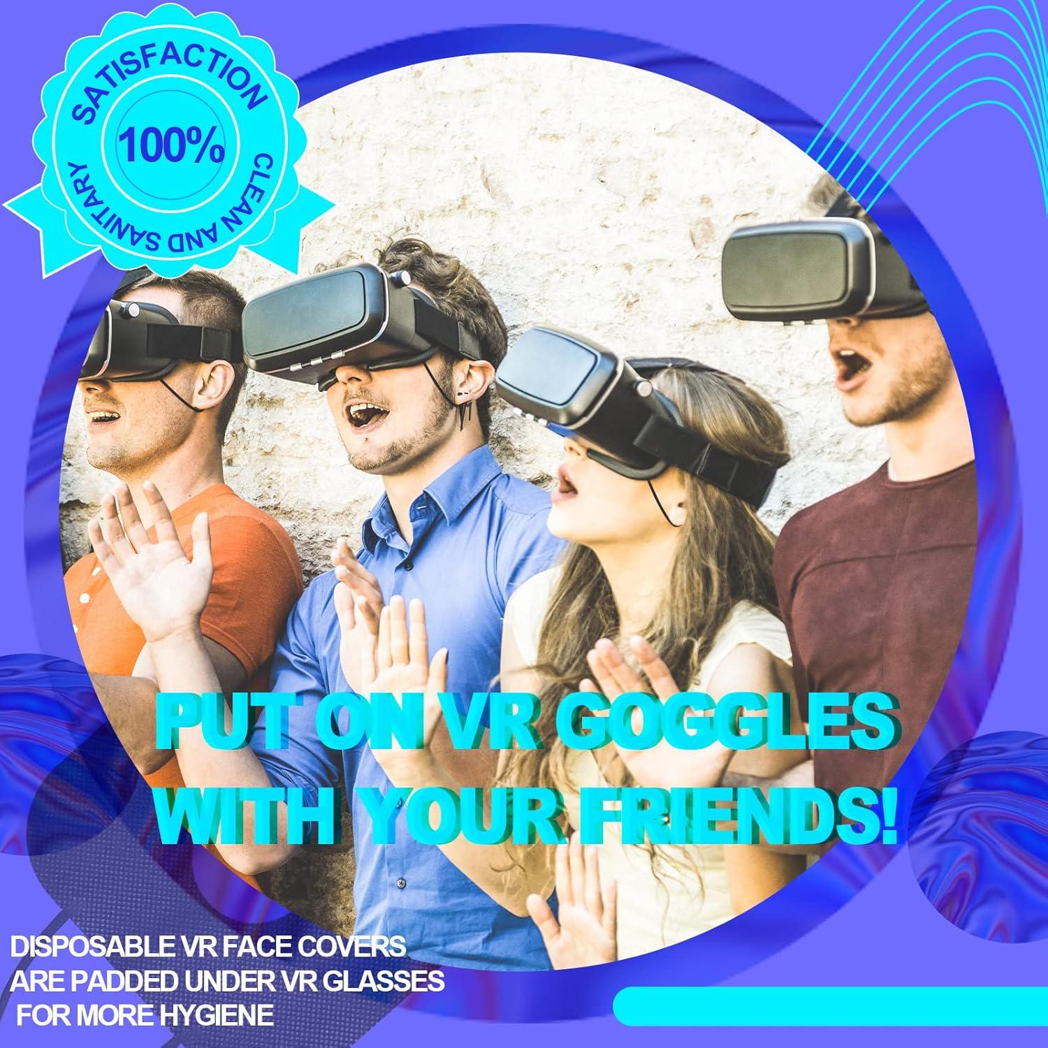 Máscaras VR Desechables Kingdder 1000 Pcs Transpirables