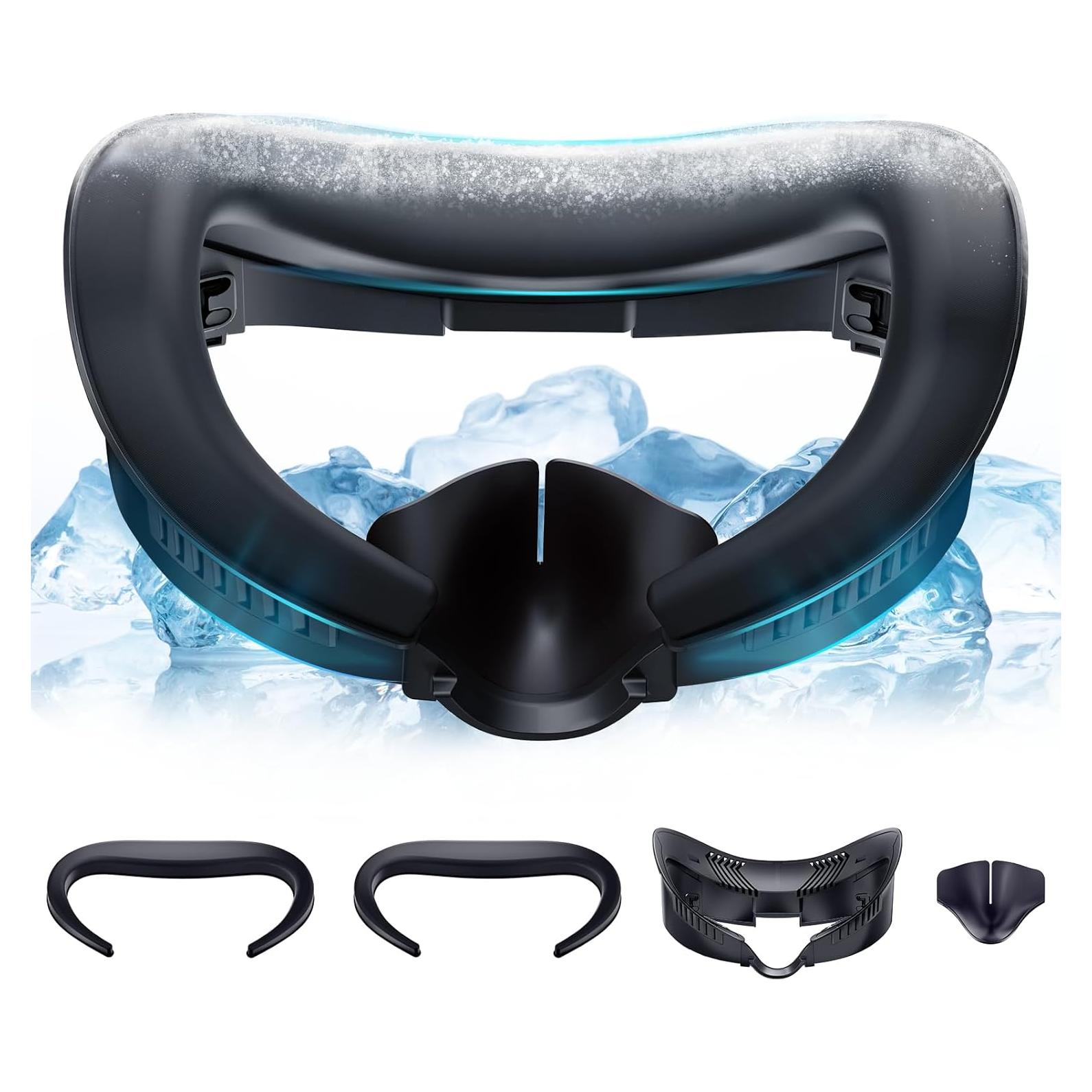 Almohadilla Facial Refrigerante DESTEK para Meta Quest 3 - Gel Frío