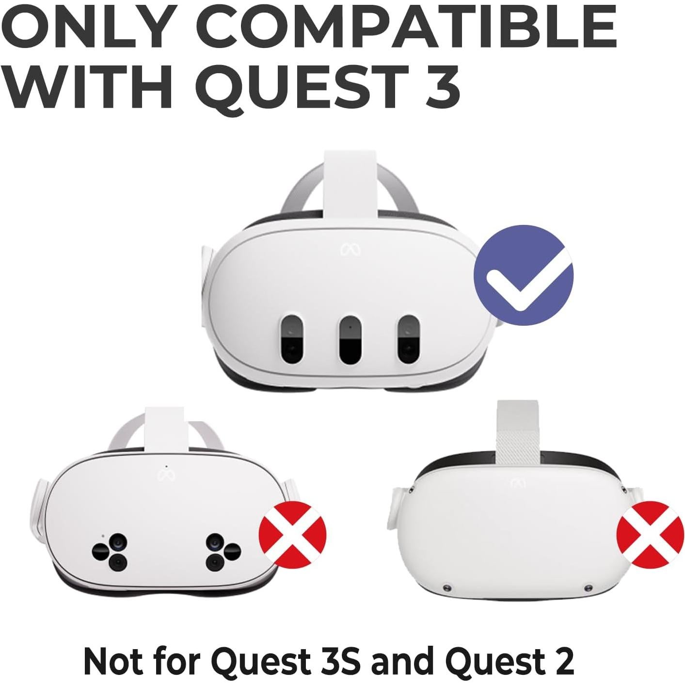 Almohadilla Facial Refrigerante DESTEK para Meta Quest 3 - Gel Frío