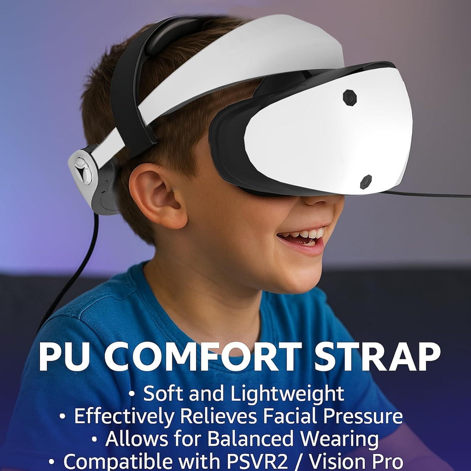 Cubiertas de Pulgar y Correa Ajustable JYXEREM para PS VR 2