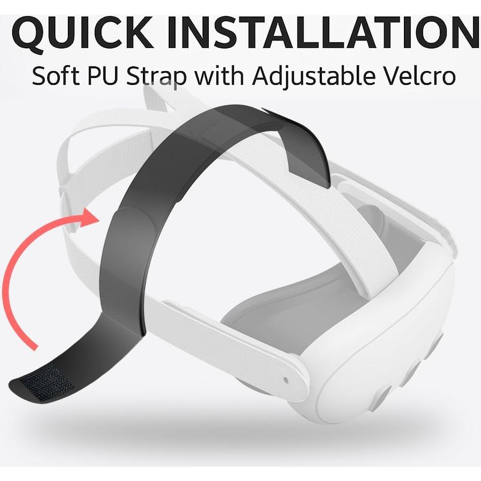 Cubiertas de Pulgar y Correa Ajustable JYXEREM para PS VR 2