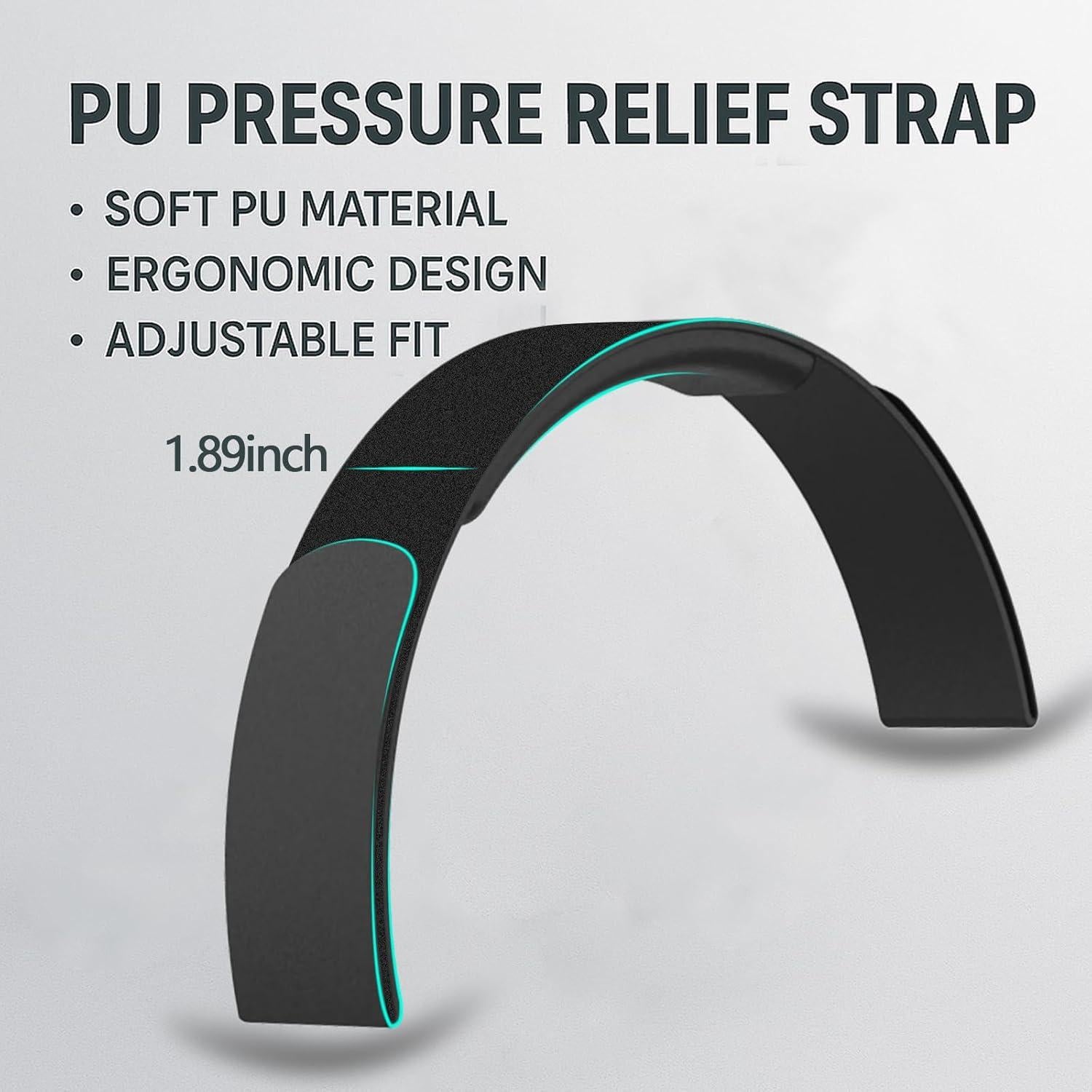 Cubiertas de Pulgar y Correa Ajustable JYXEREM para PS VR 2