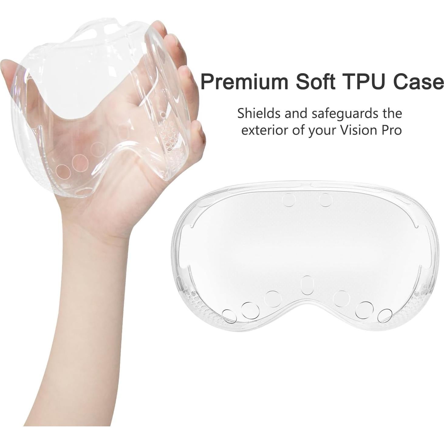 Funda Protectora TPU SOULWIT para Auriculares VR Apple Vision Pro