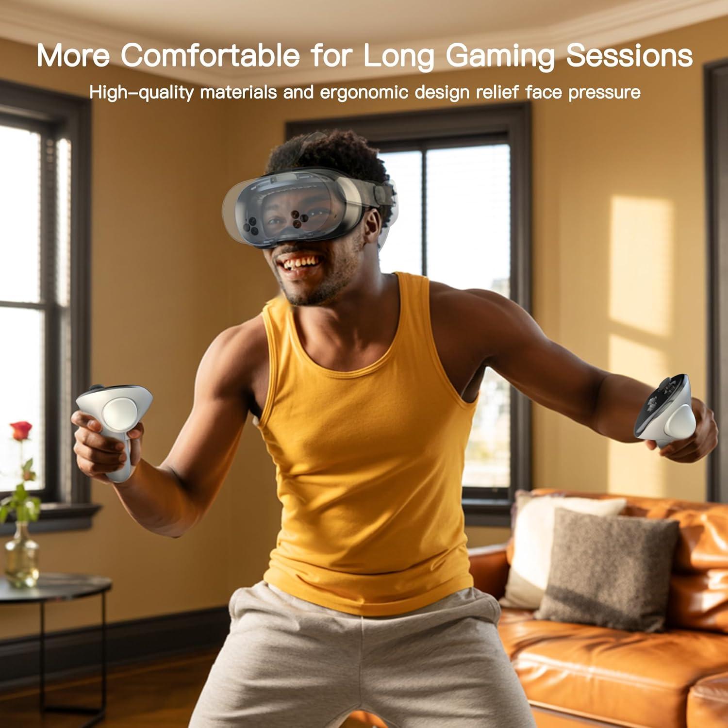 Funda Facial APEXINNO para Meta Quest 3S con Almohadillas