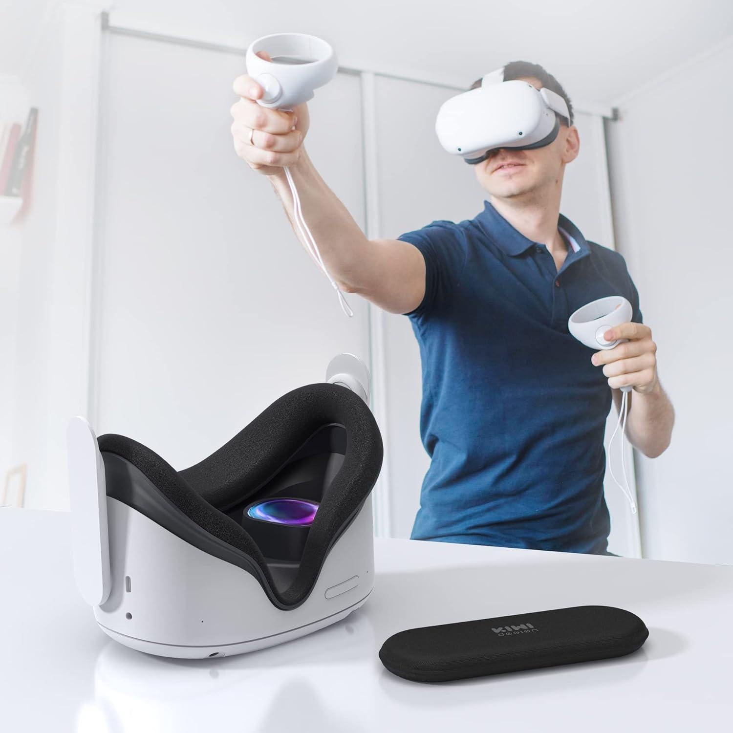 Cubierta Protectora de Lentes VR KIWI design para Vision Pro y Quest