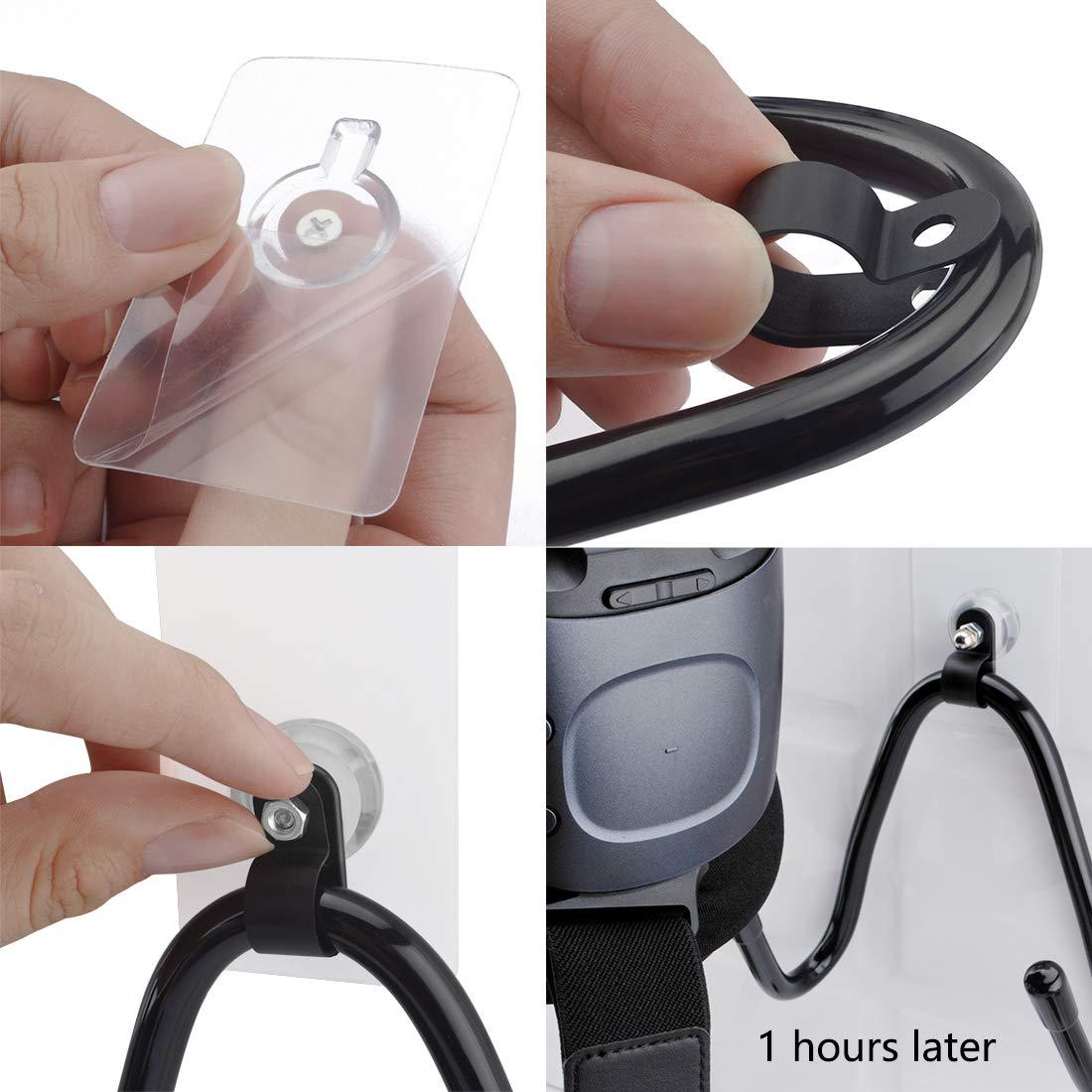 Soporte de Pared Geekria para Cascos VR + Cubierta Protectora