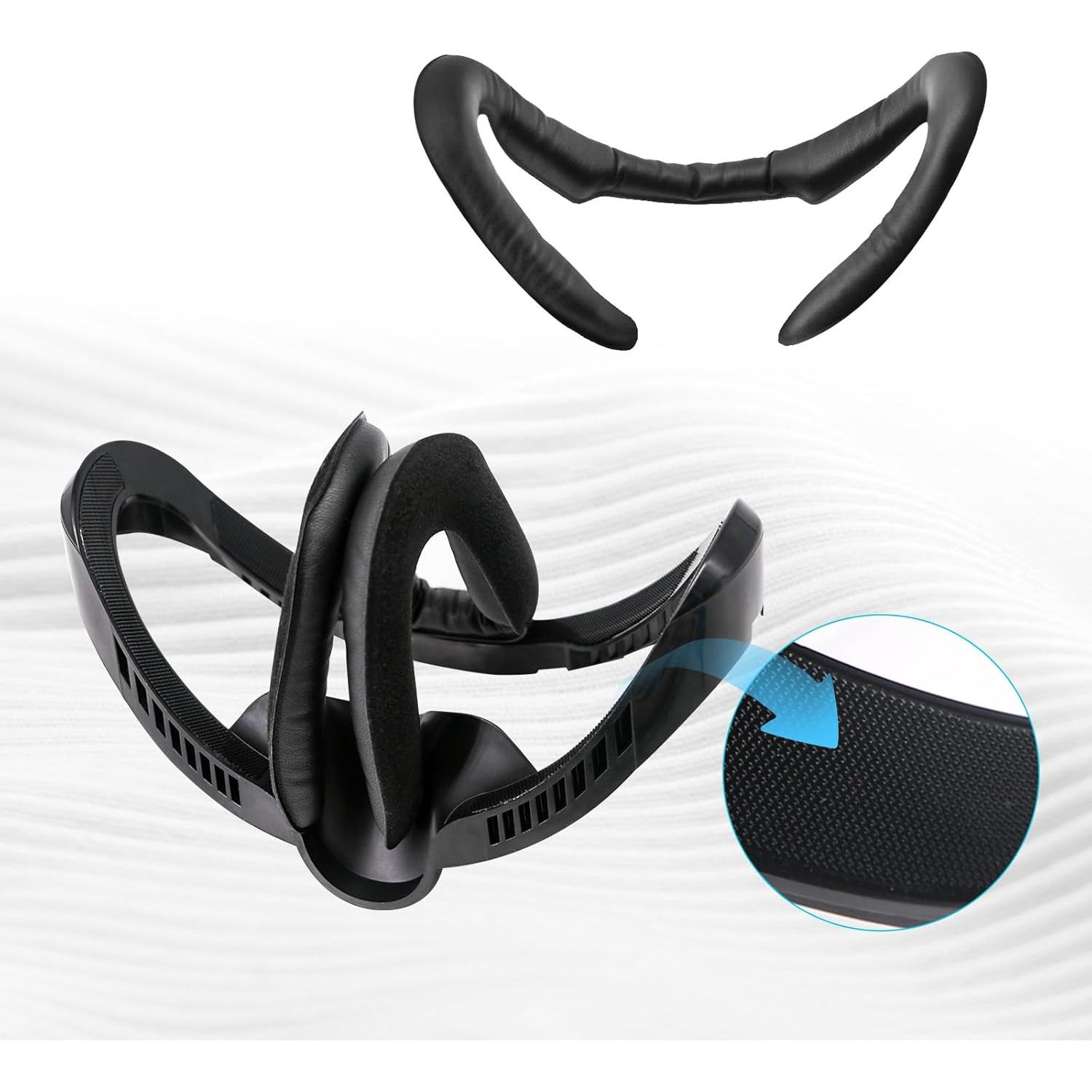 Almohadilla Facial de Reemplazo AODELAN para PSVR2 - Cuero PU