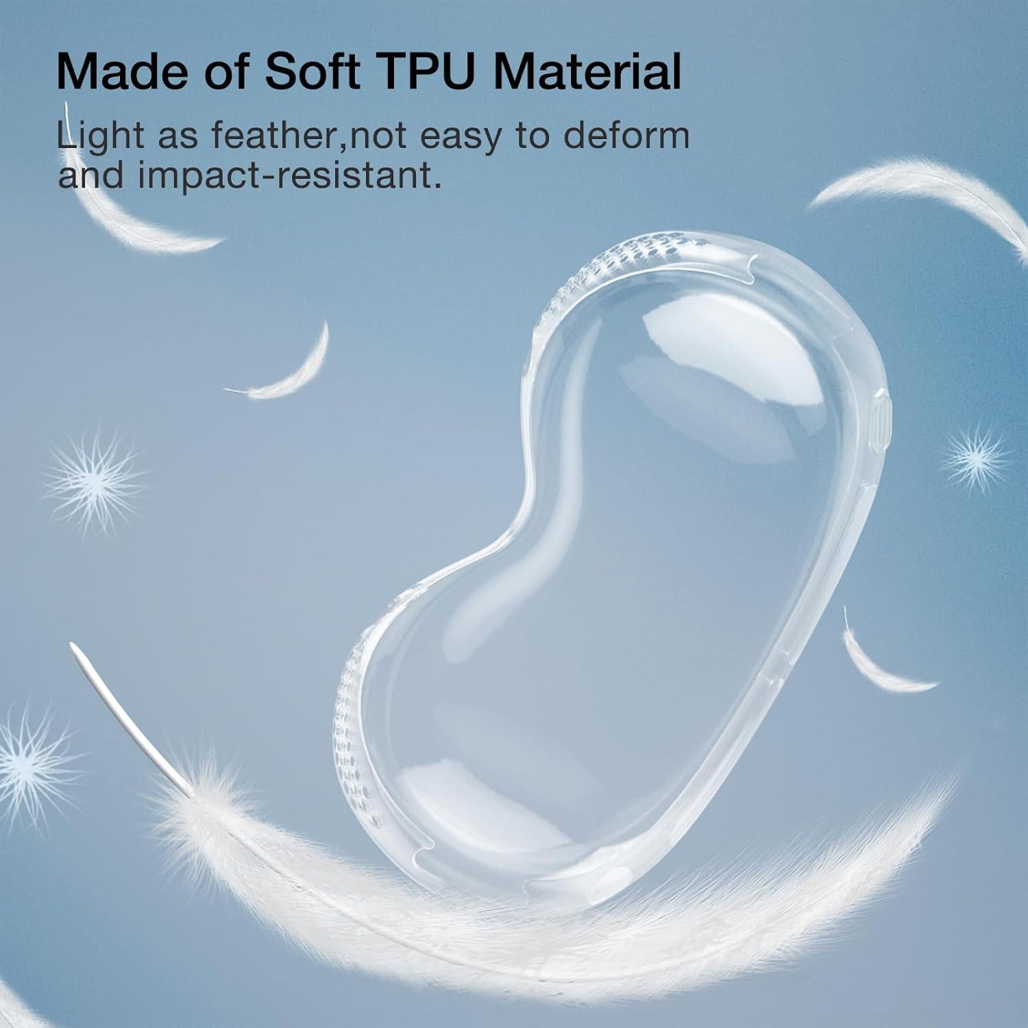 Funda Protectora TPU MEGREZ para Auriculares VR Apple Vision Pro