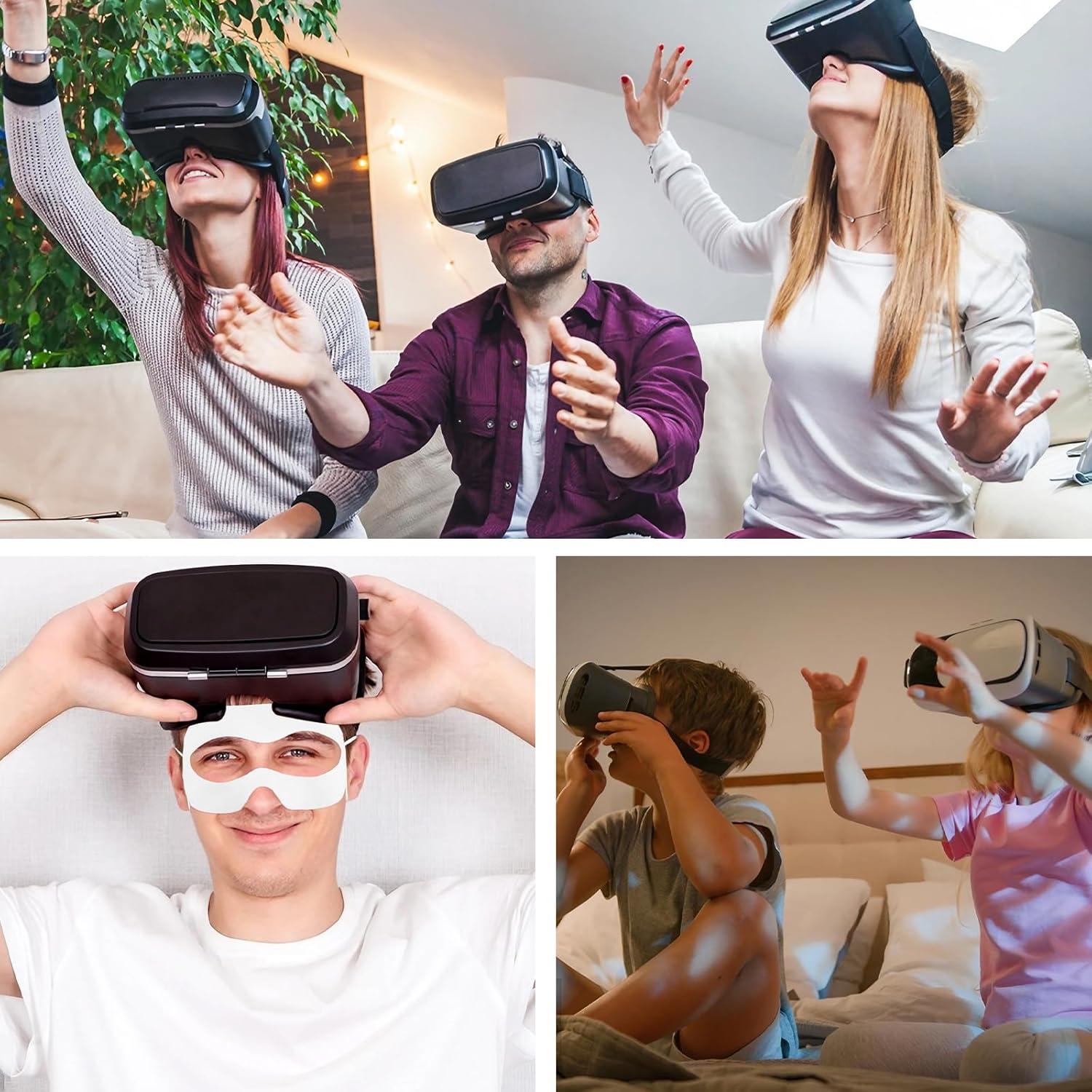 Cubiertas Faciales VR Desechables Yoposeo 40 Pcs para Quest 2/3