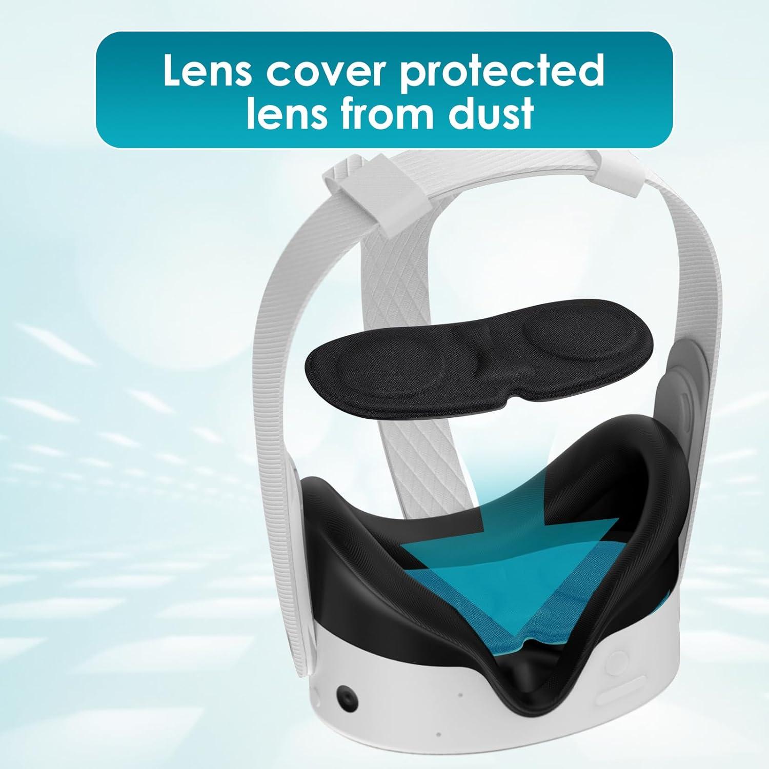 Funda Protectora TPU para Meta Quest 3S con Accesorios