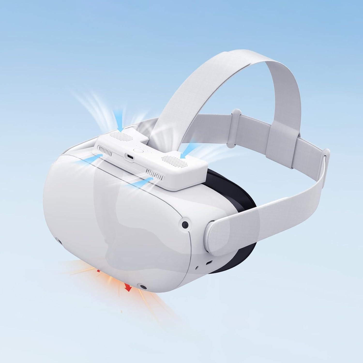 Ventilador de Enfriamiento Sonicgrace para Meta Quest 2 - 5 Velocidades