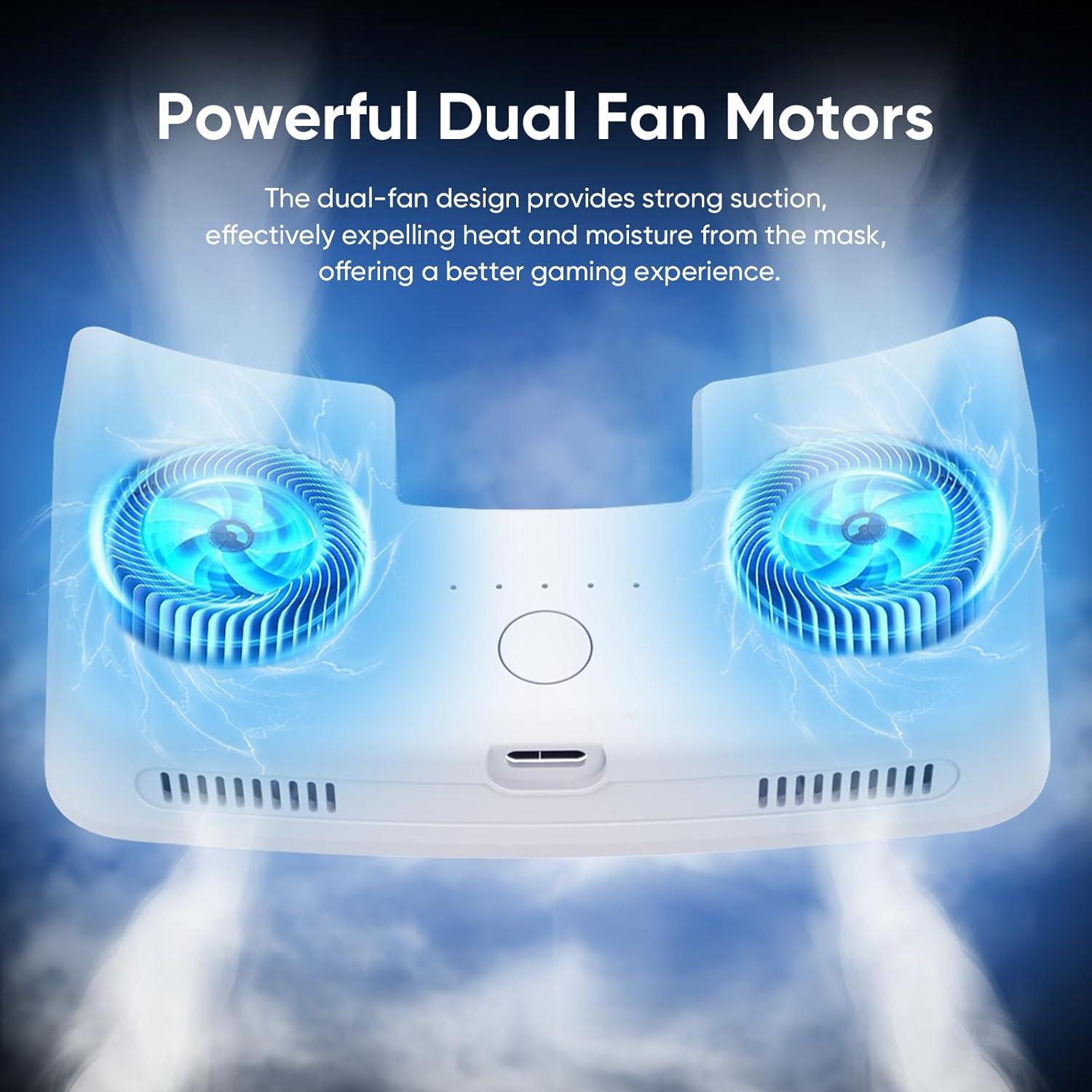 Ventilador de Enfriamiento Sonicgrace para Meta Quest 2 - 5 Velocidades