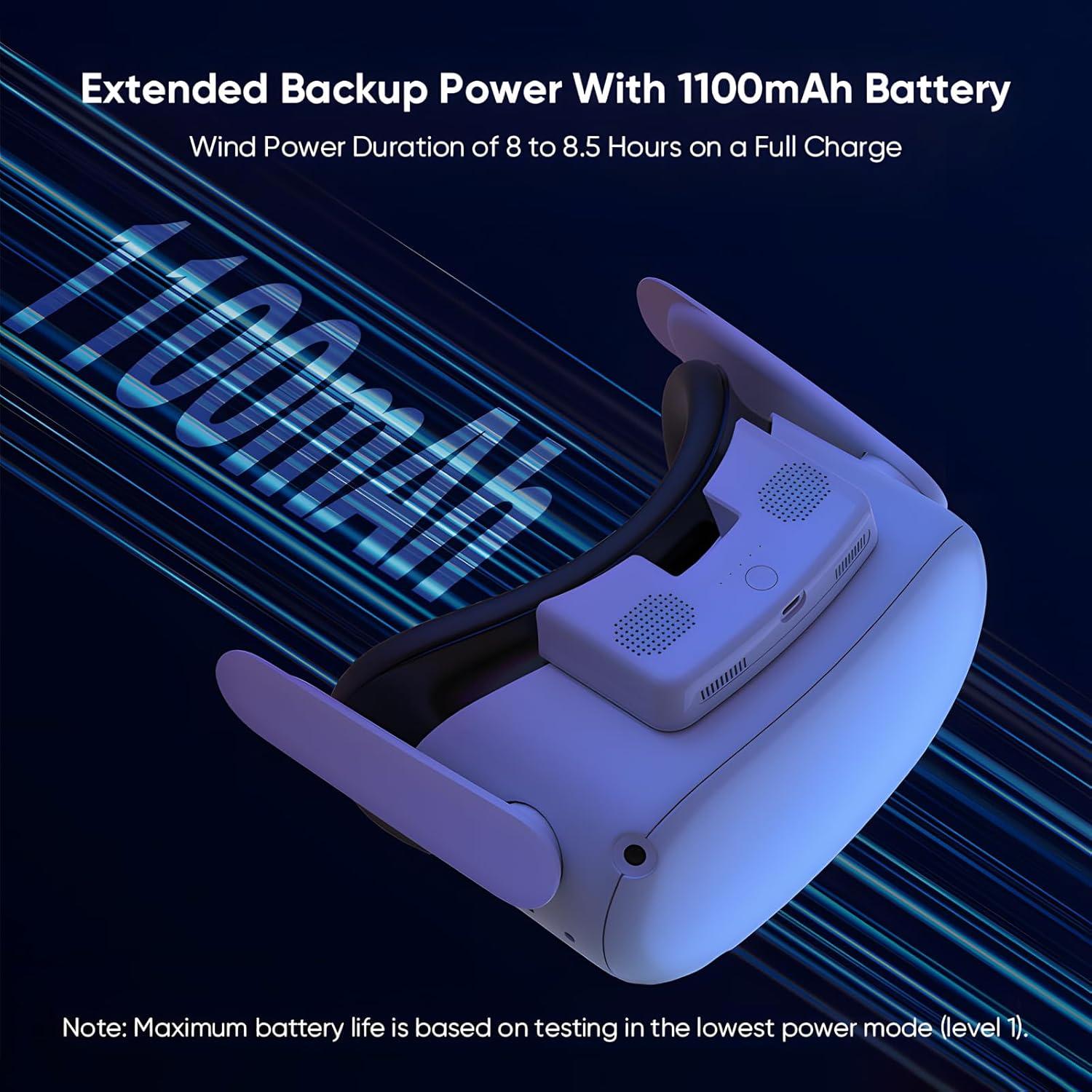 Ventilador de Enfriamiento Sonicgrace para Meta Quest 2 - 5 Velocidades