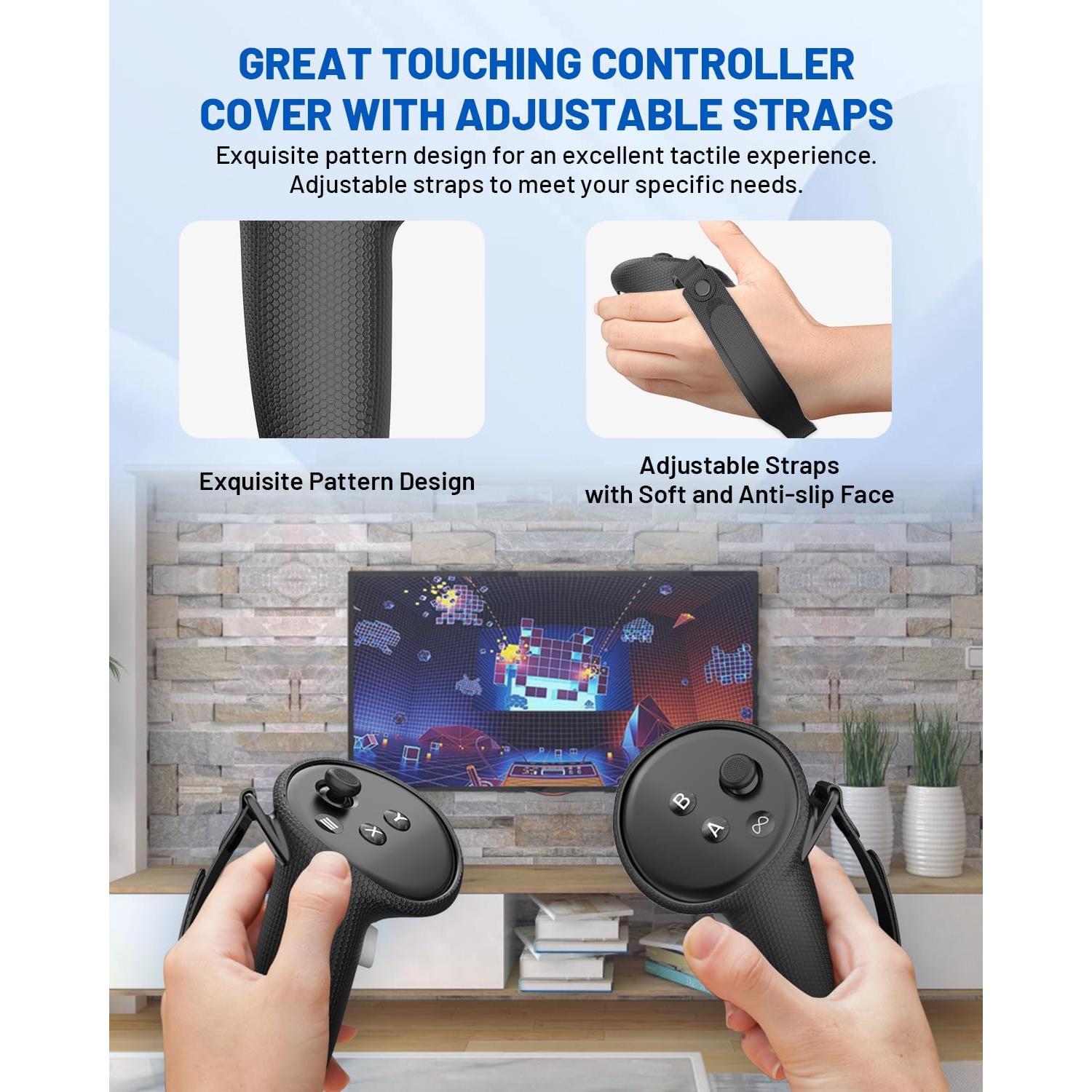 Funda Protectora TanReginal para Meta Quest 3 con Accesorios