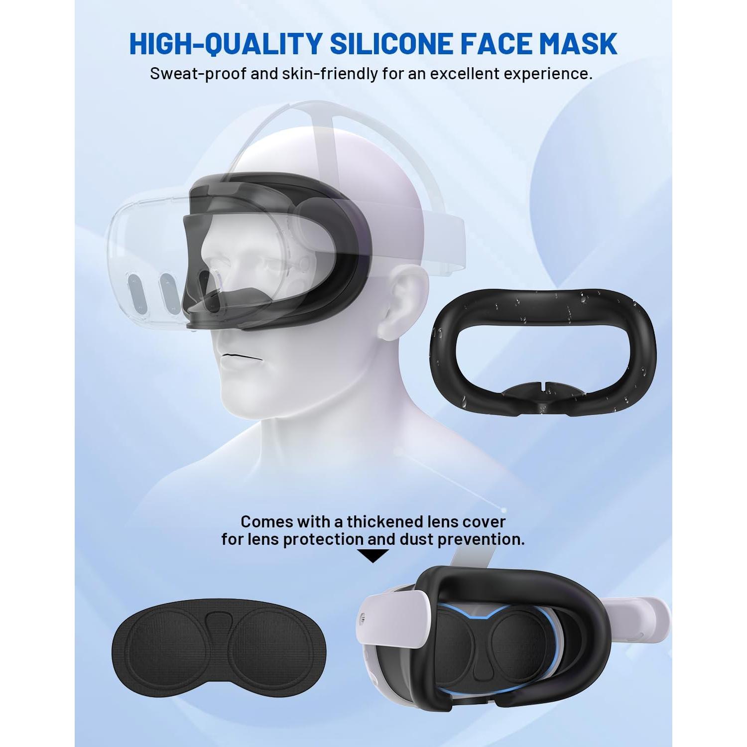 Funda Protectora TanReginal para Meta Quest 3 con Accesorios