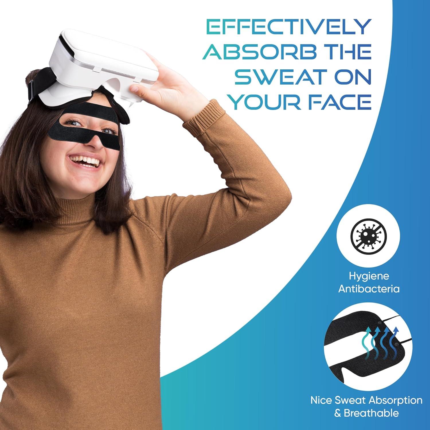 Mascarillas Desechables para VR ByteX - 200 Pcs, Ajuste Universal