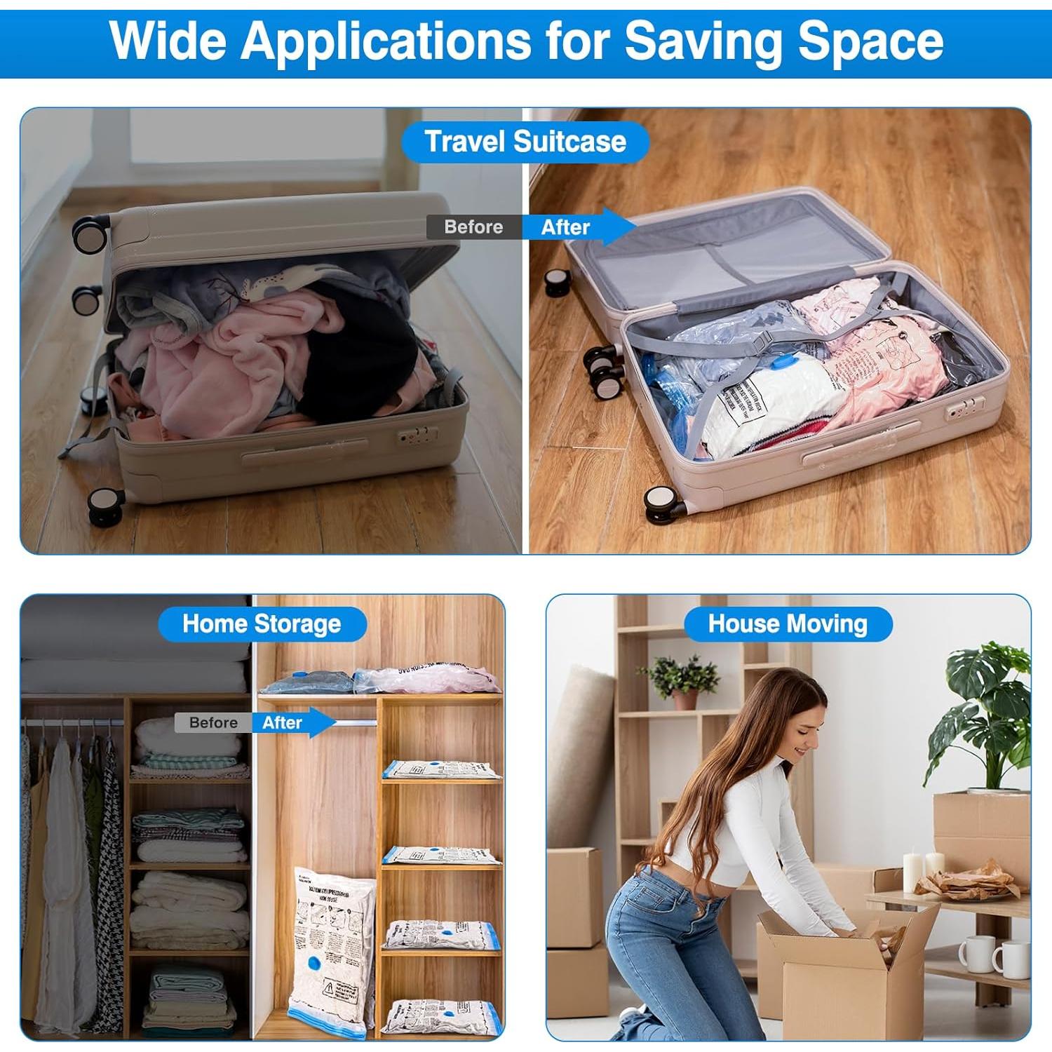 Bomba Eléctrica Inalámbrica Adworte para Bolsas al Vacío