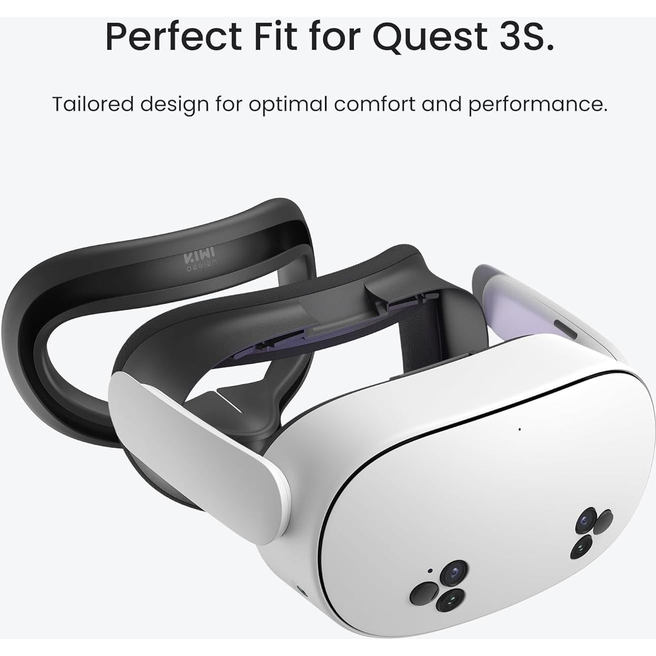 Cubierta Facial de Silicona KIWI design F4 para Meta Quest 3S