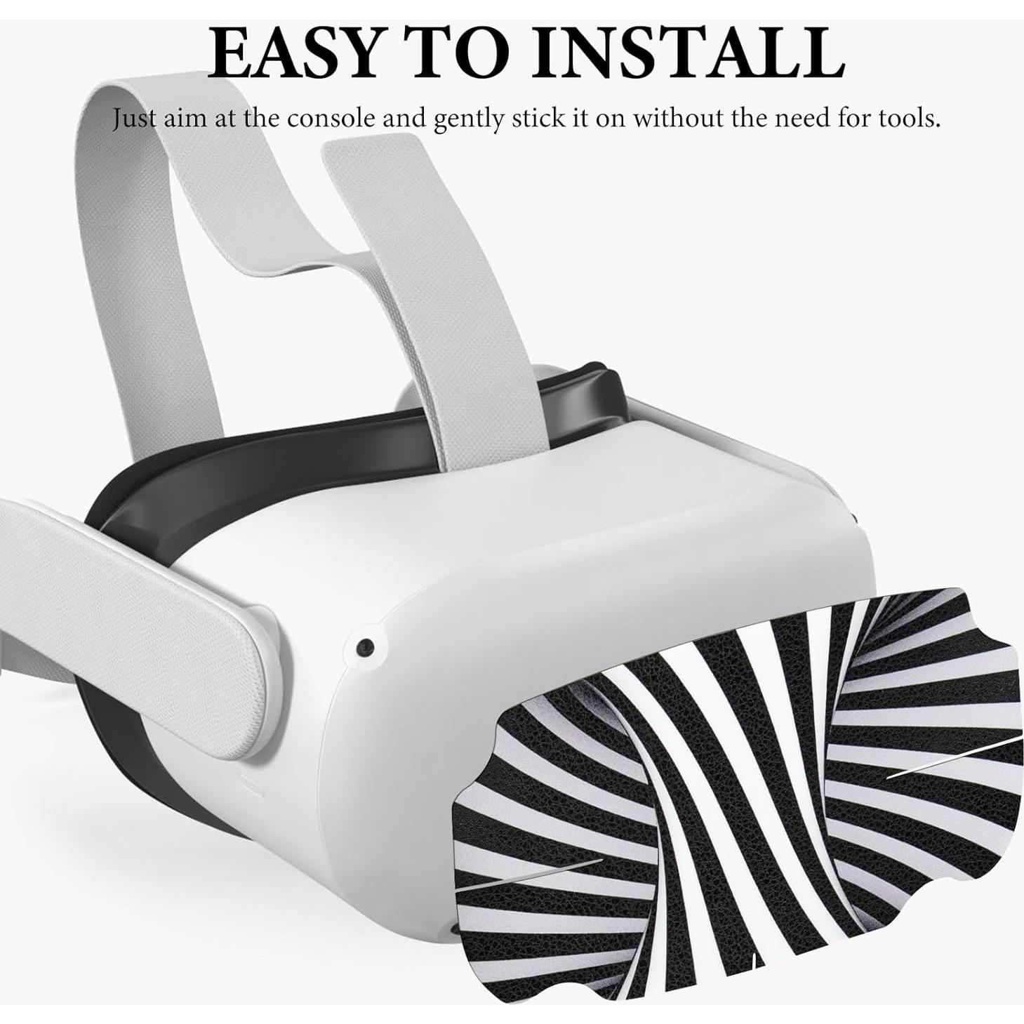 Funda Protectora Geekria para Auriculares VR Quest 2 - 6 Pegatinas