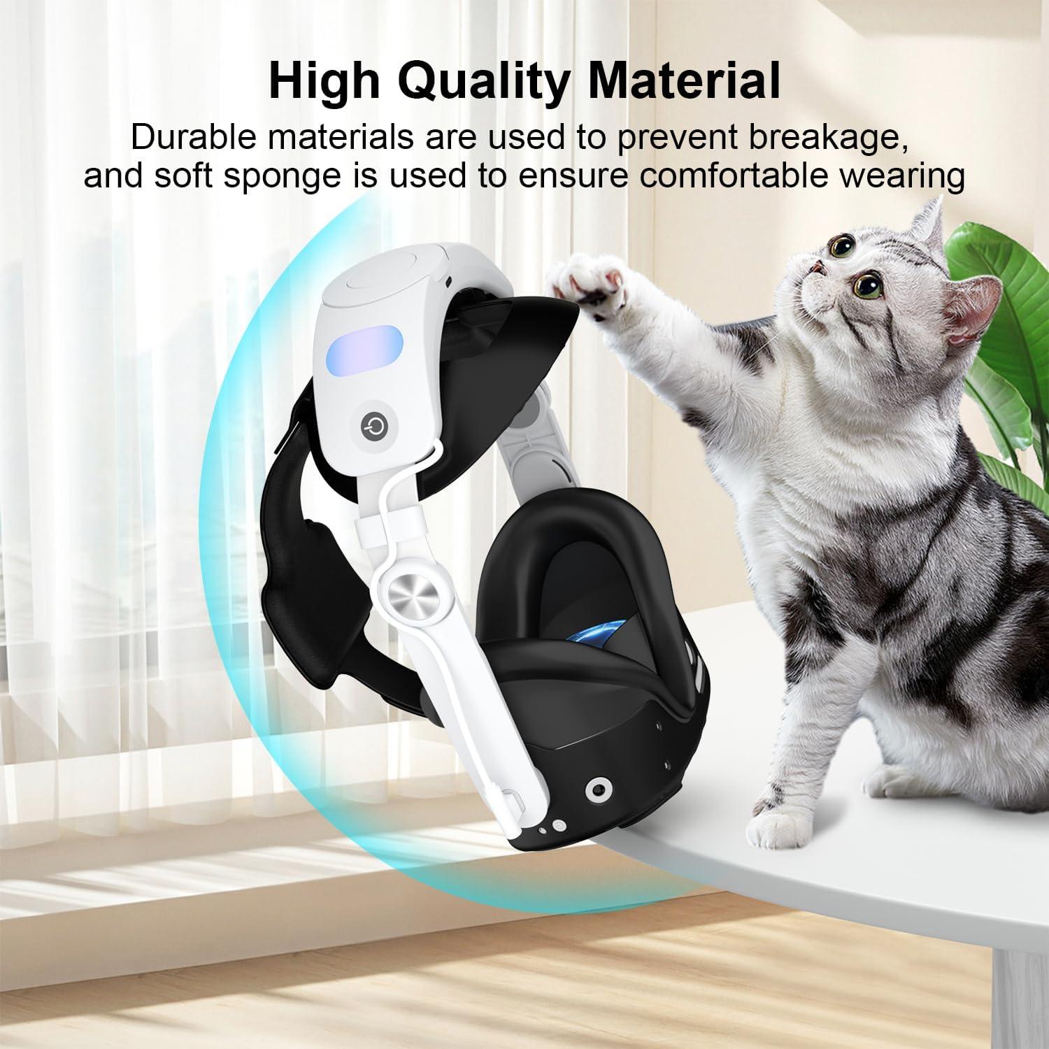 Correa de cabeza RGEEK con batería 6000mAh para Meta Quest 3S