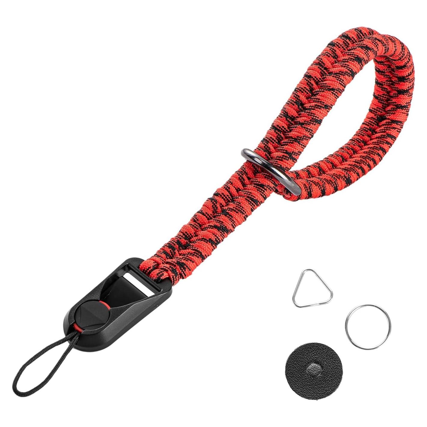 Correa de Muñeca Desmontable para Cámara Universal Negra