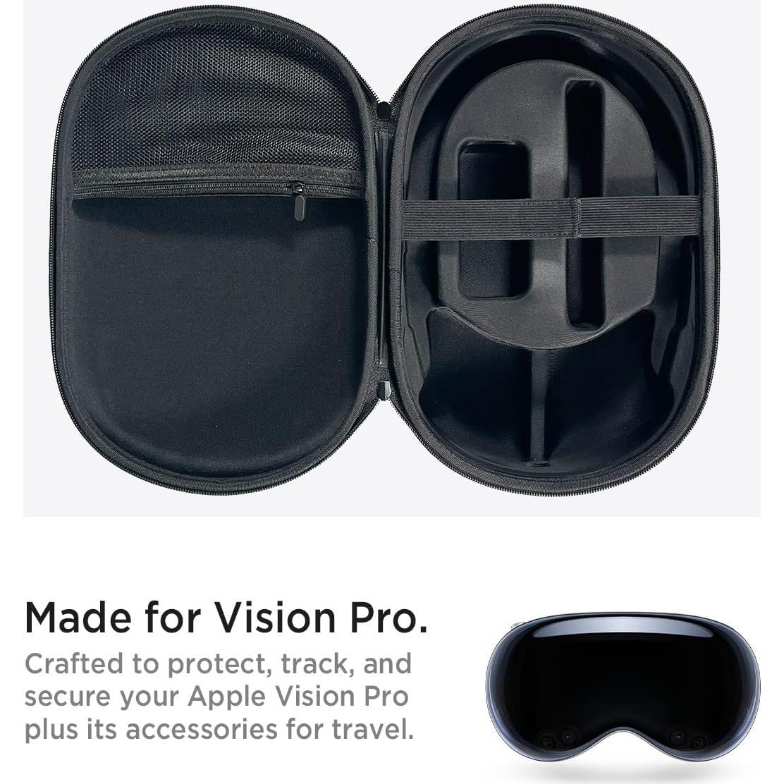 Funda de Transporte Miimall para Apple Vision Pro 2024 - Dura y Portátil