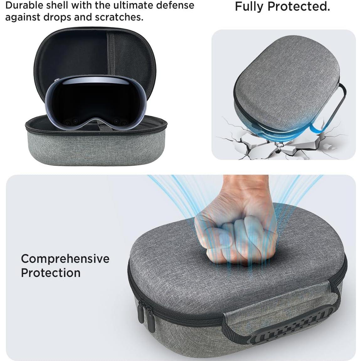 Funda de Transporte Miimall para Apple Vision Pro 2024 - Dura y Portátil